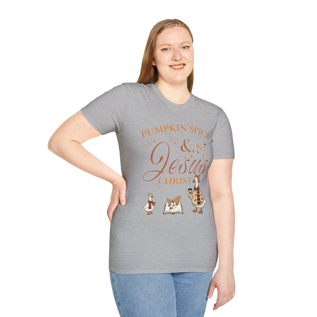Pumpkin Spice & Jesus T-shirt