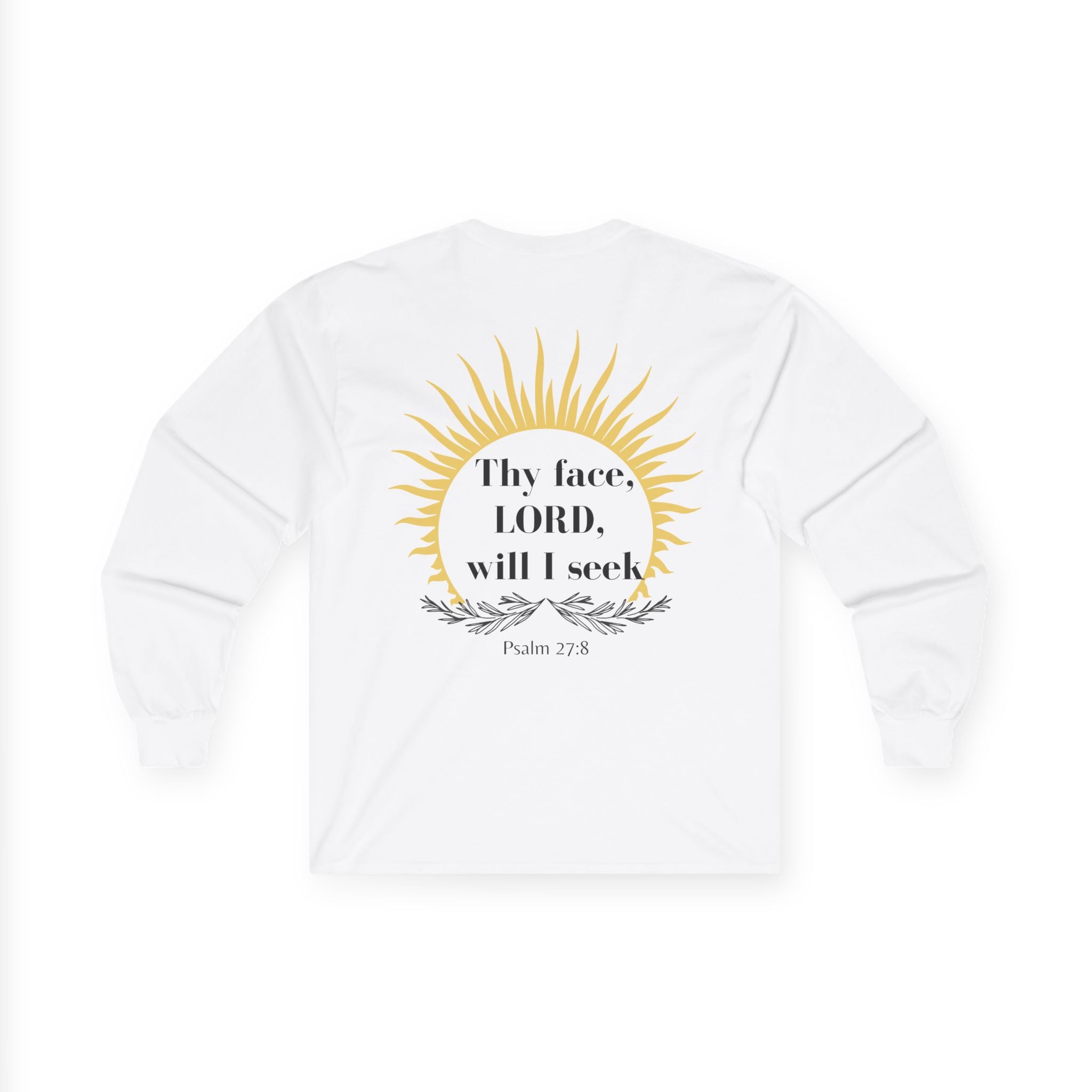 Seek His Face Unisex Long sleeve