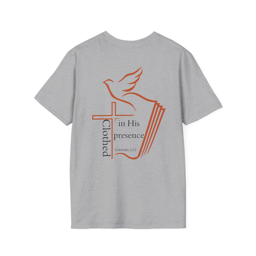 Clothed in His Presence Unisex T-shirt