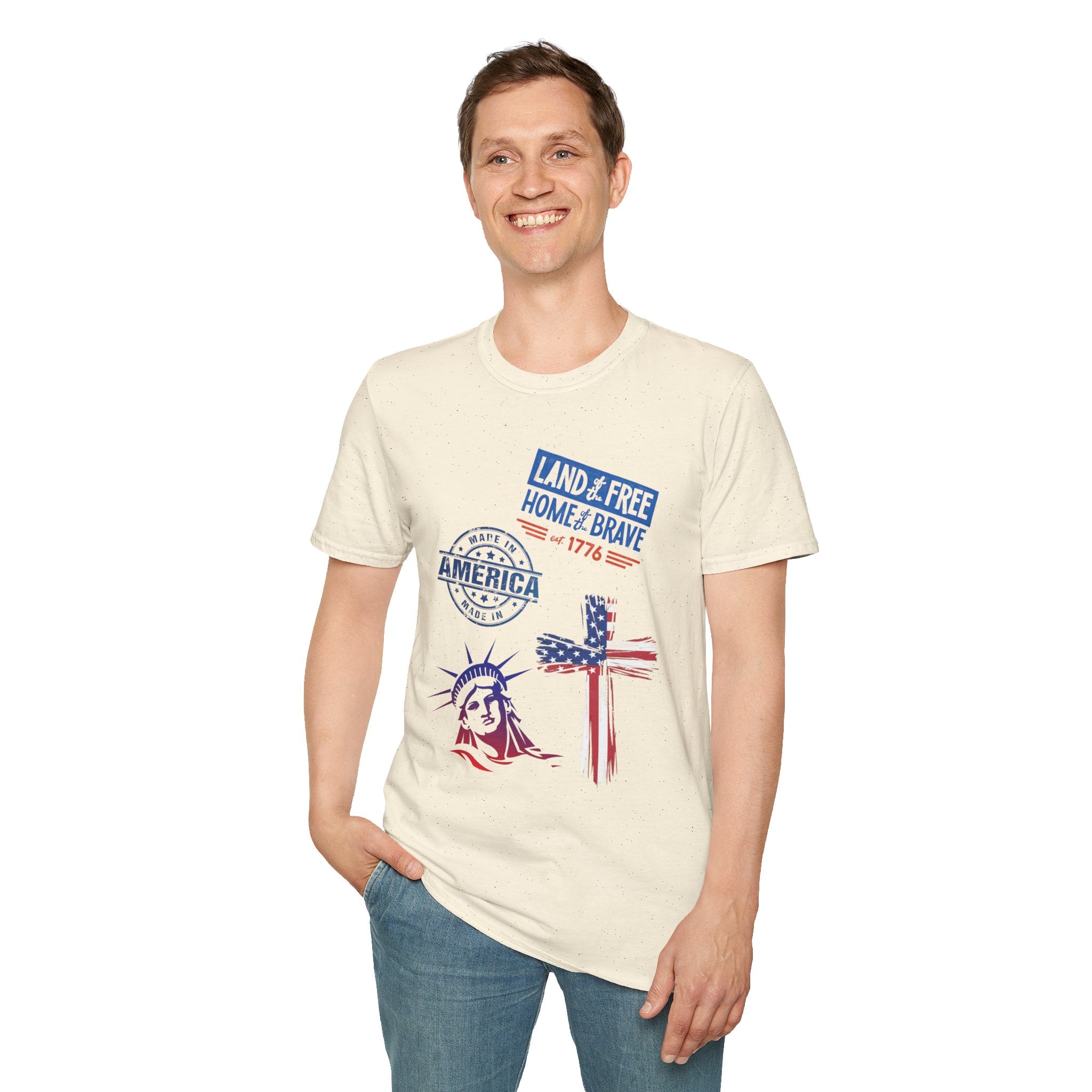 America - Blue Edition Classic Fit T-shirt