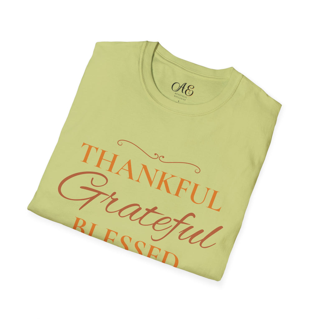 Thankful, Grateful, Blessed T-shirt