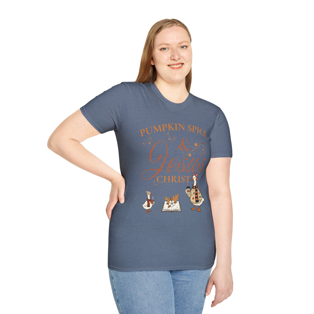 Pumpkin Spice & Jesus T-shirt