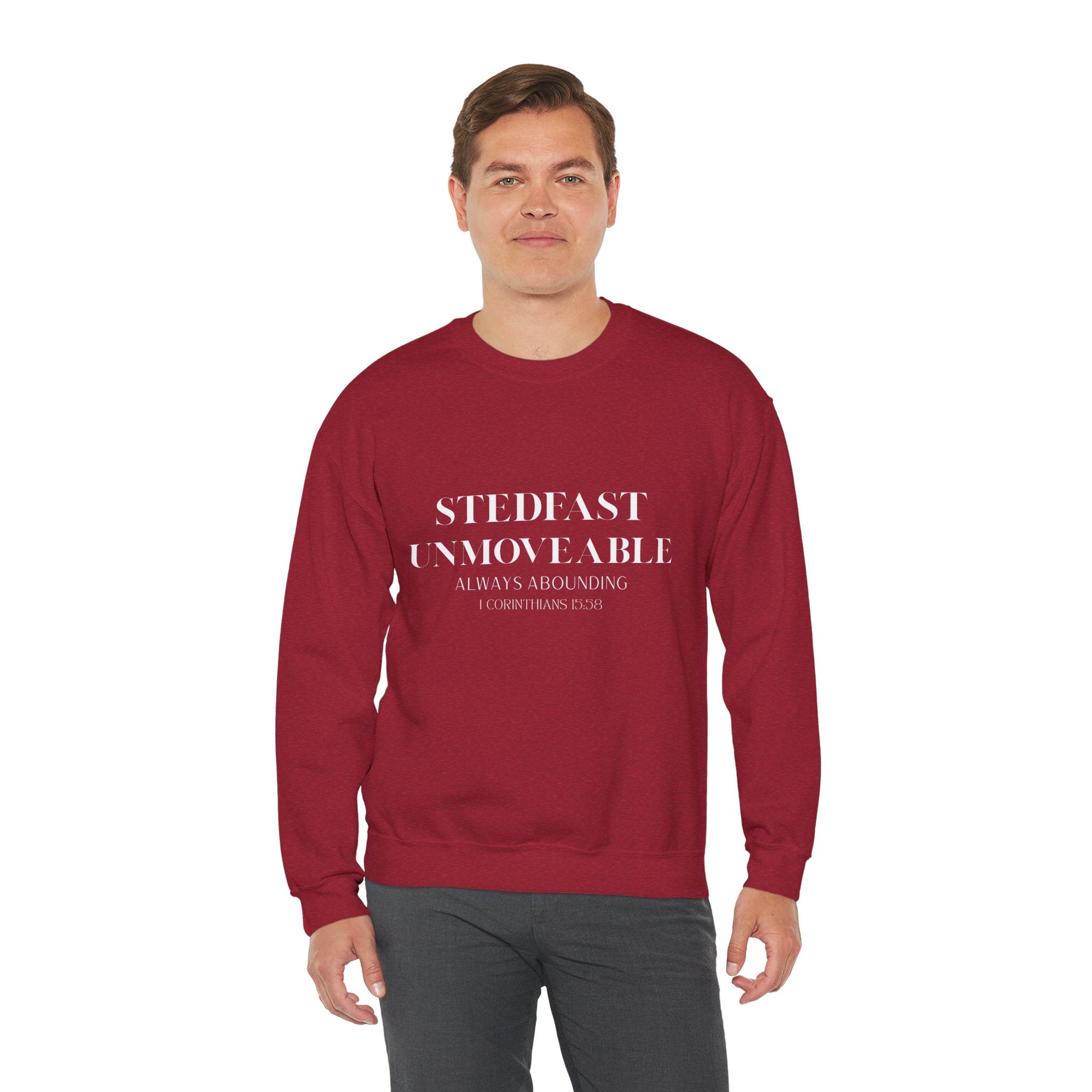 Steadfast Unmovable Crewneck Sweatshirt