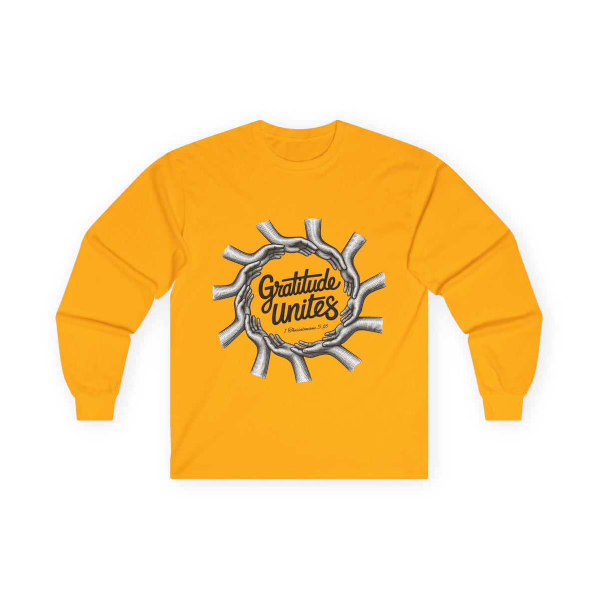 Gratitude Unites Unisex Long sleeve