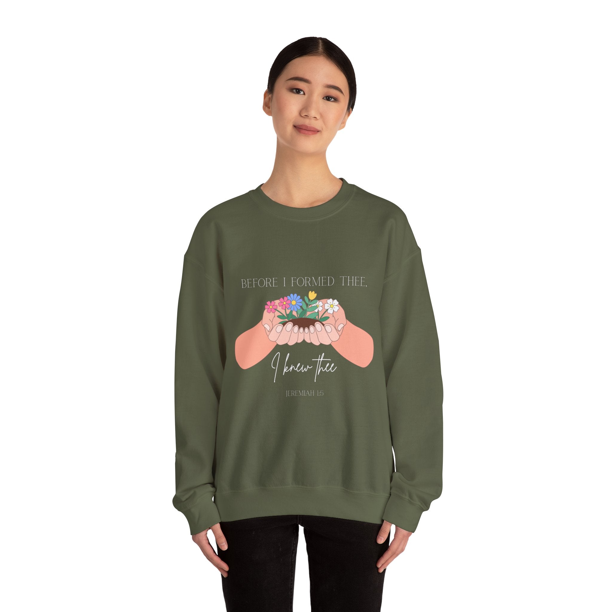 I Knew Thee Crewneck Sweatshirt