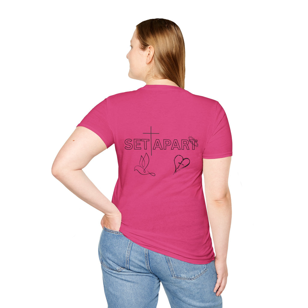 Set Apart Word Art Unisex T-shirt
