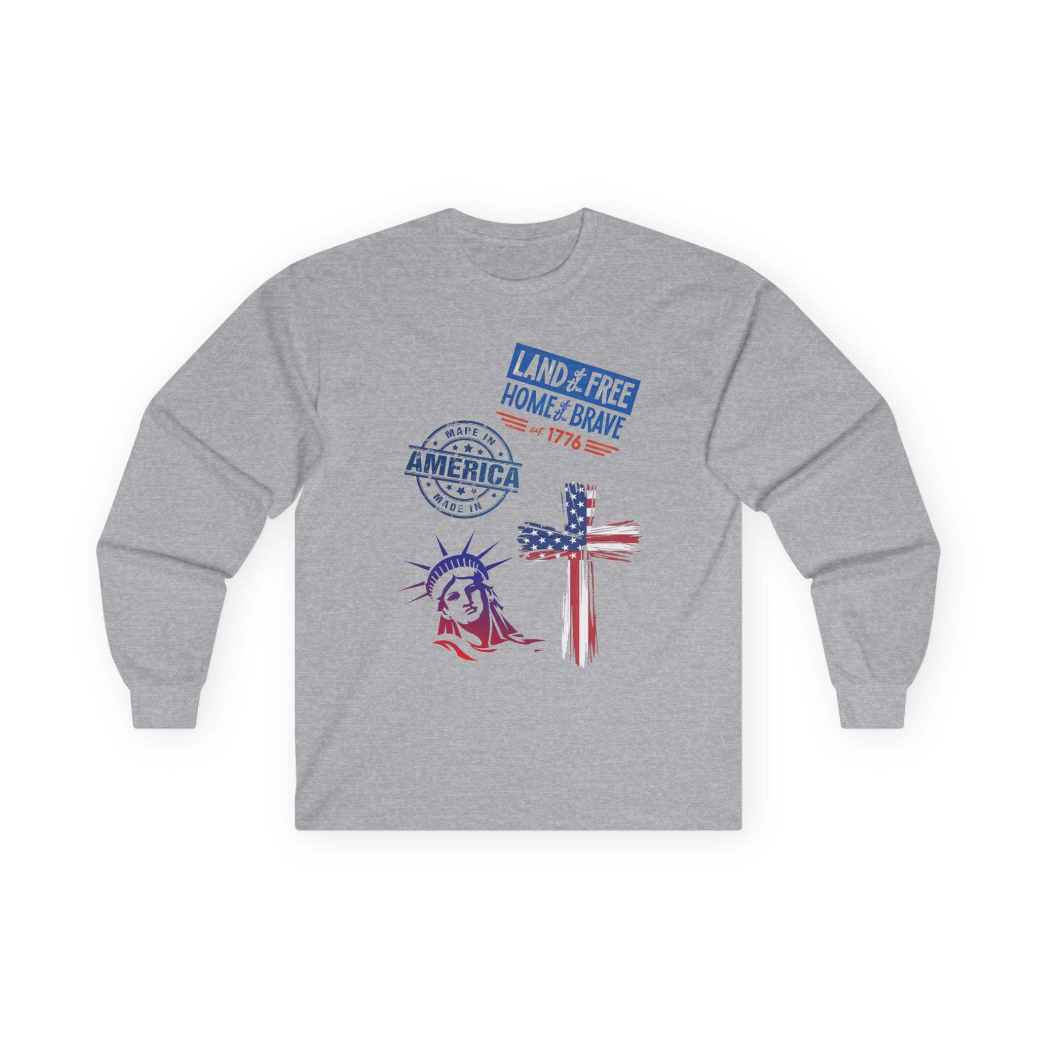 America - Blue Edition Long Sleeve Classic Fit