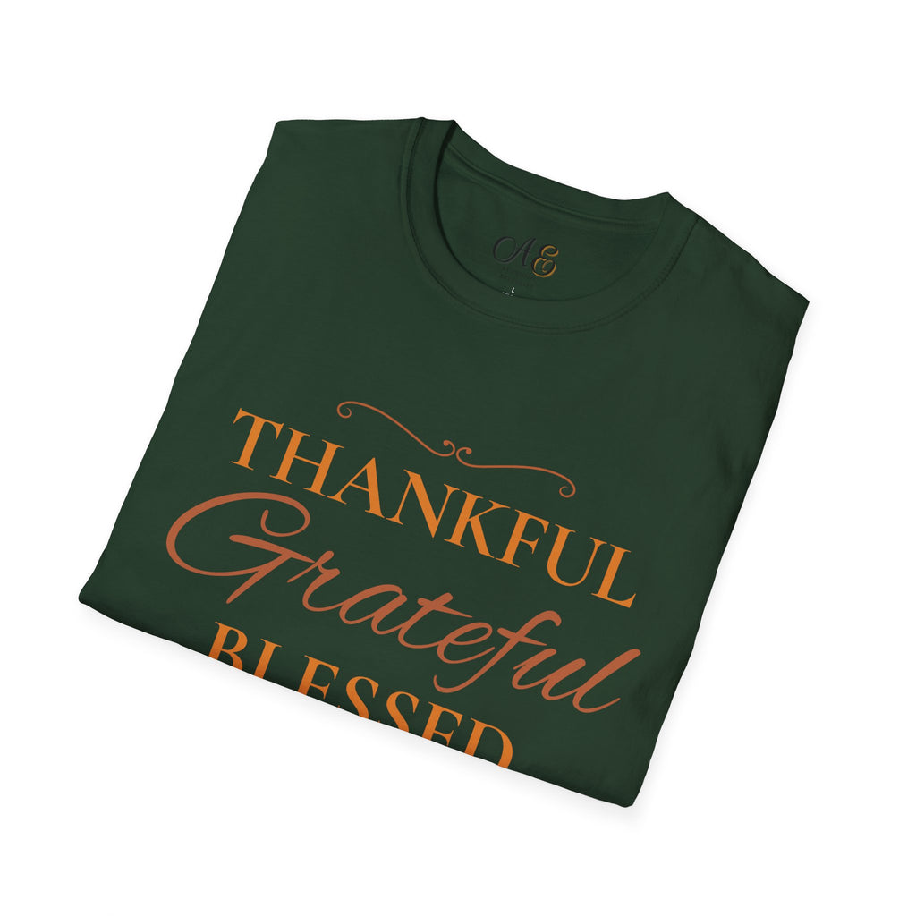 Thankful, Grateful, Blessed T-shirt