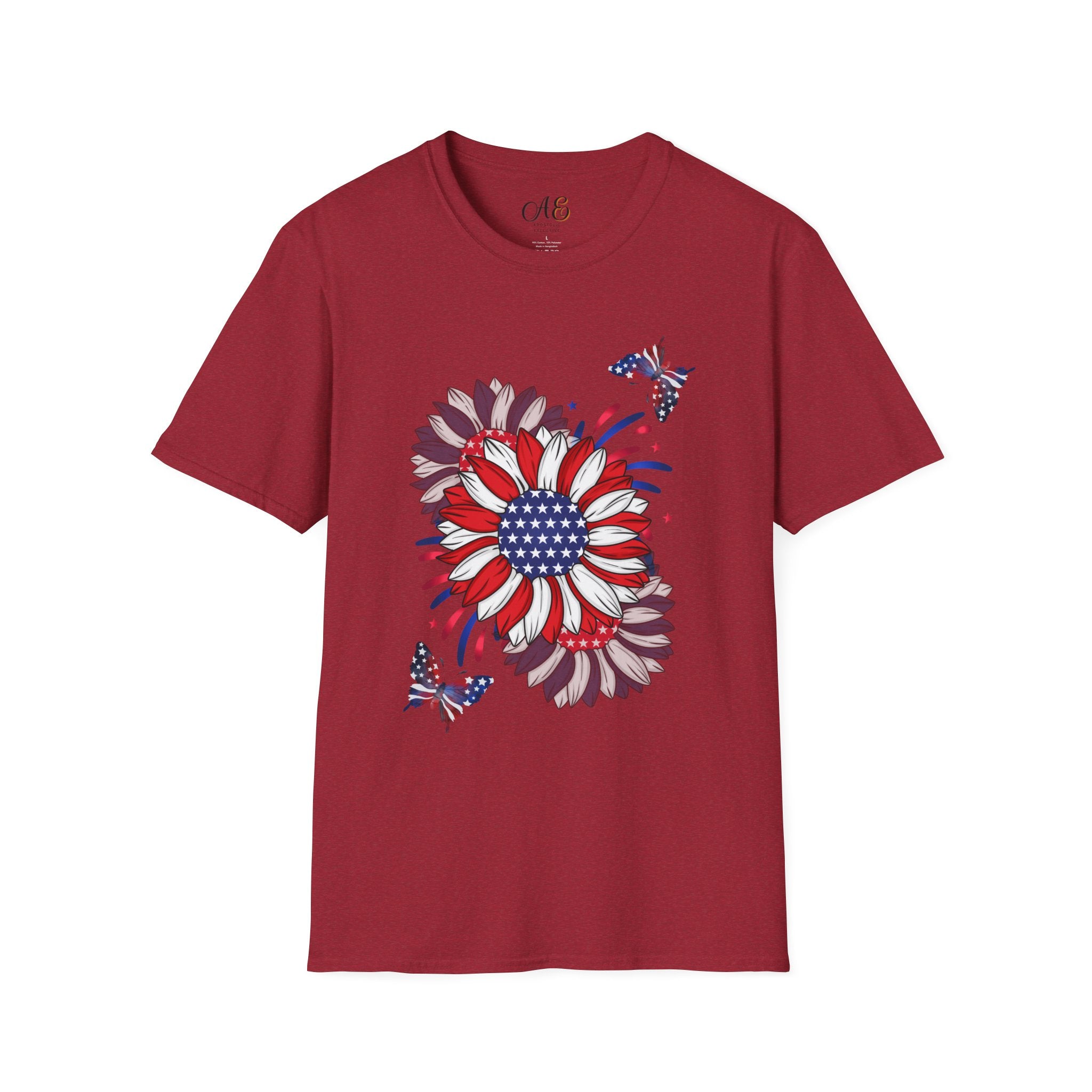 Flowers & Butterflies - Blue Edition Classic Fit T-shirt