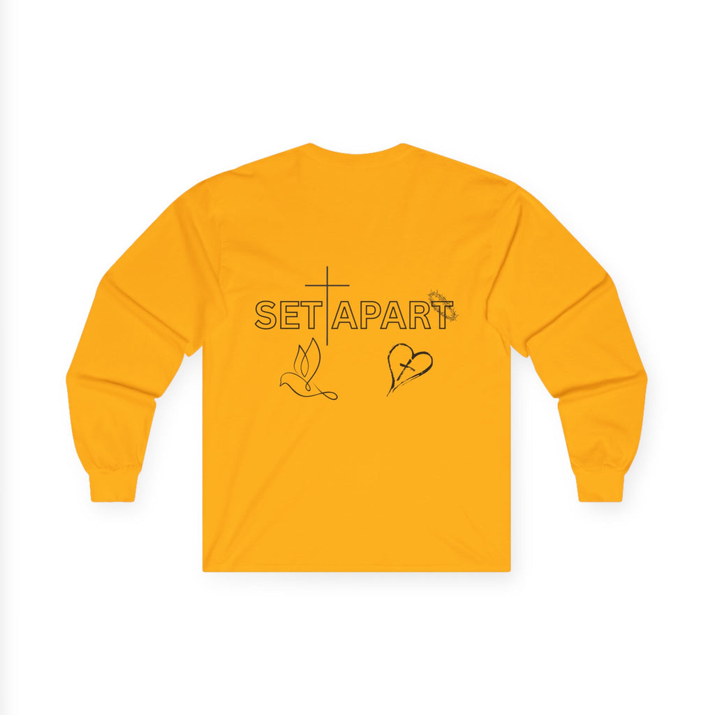 Set Apart Word Art Unisex Long sleeve