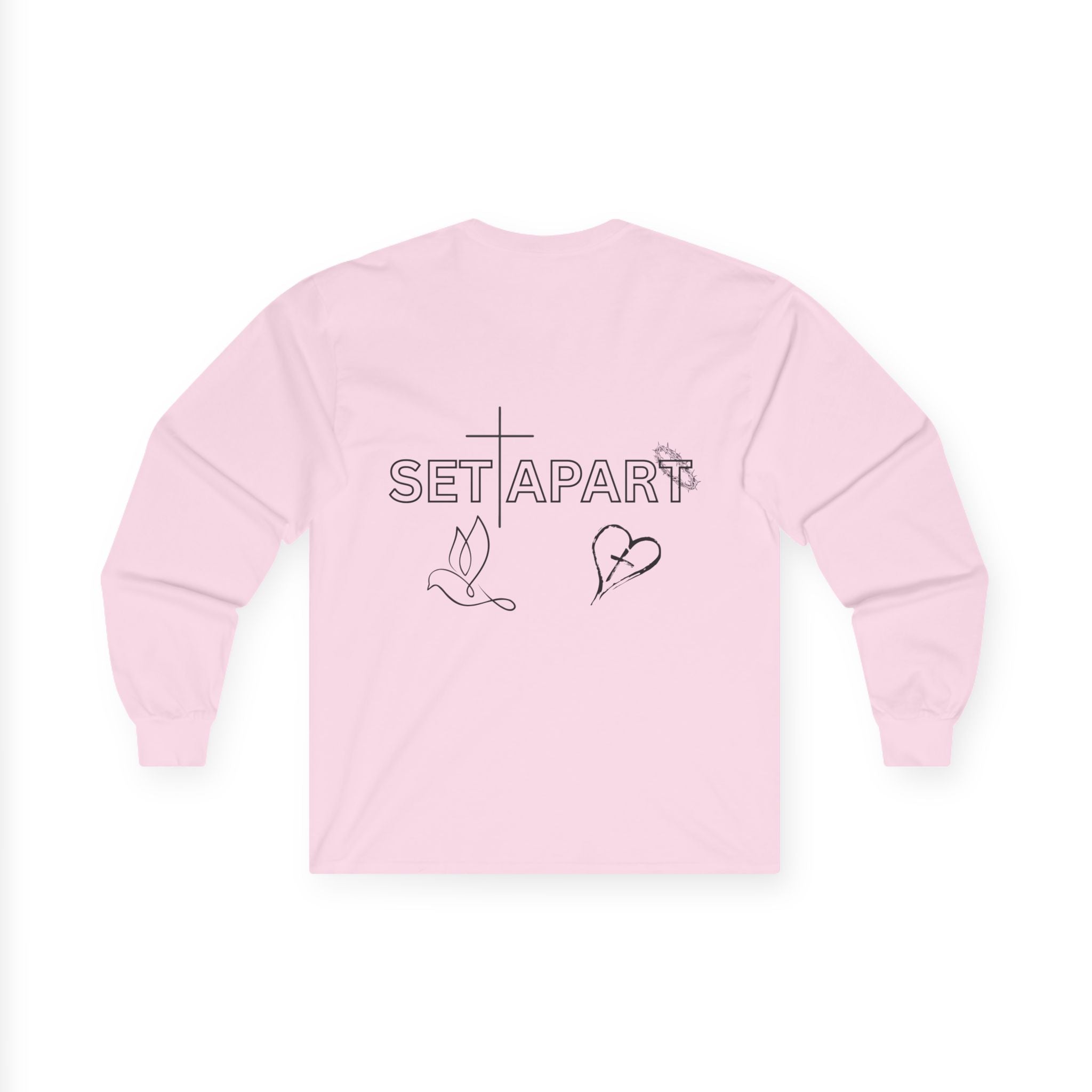 Set Apart Word Art Unisex Long sleeve