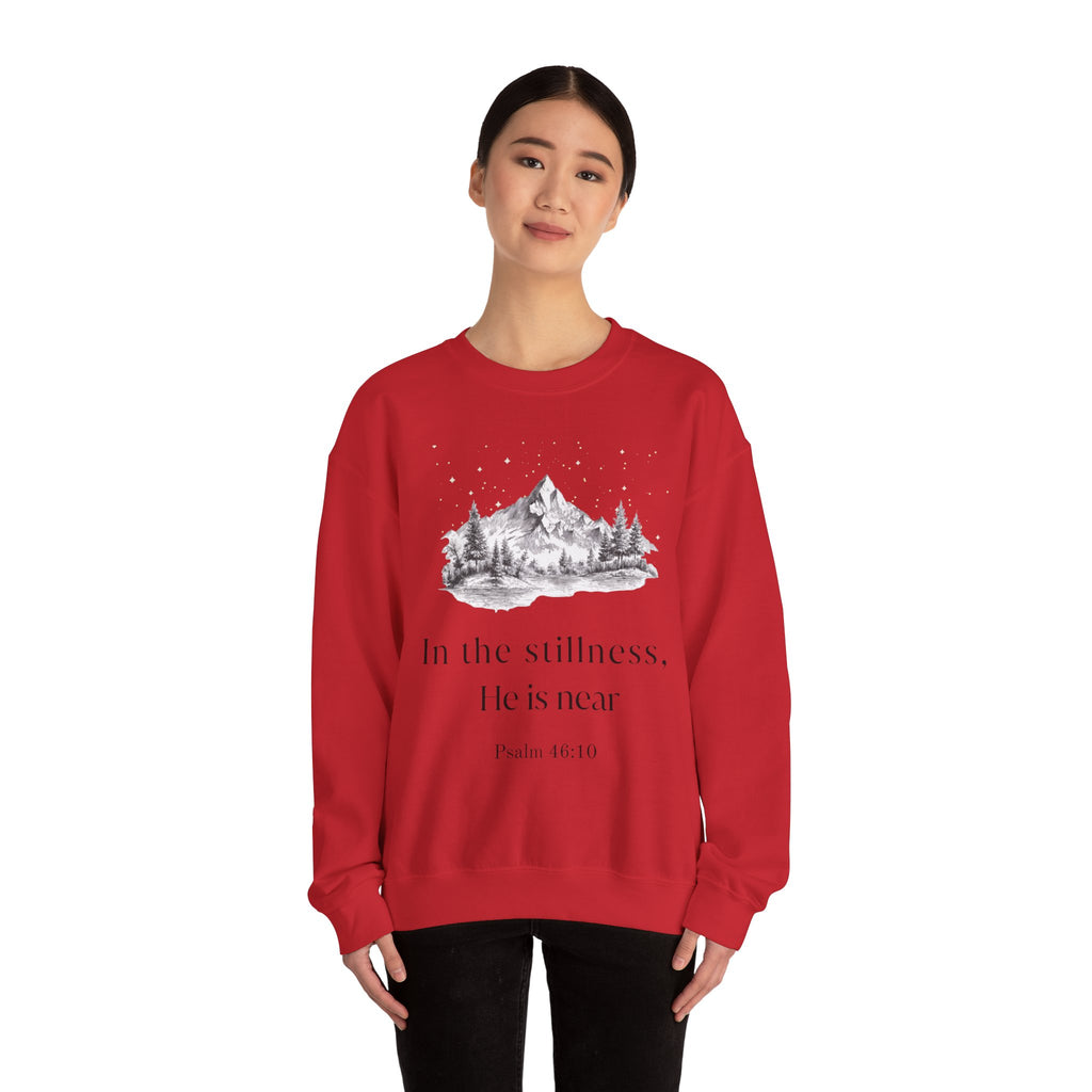 He Is Near Crewneck Sweatshirt