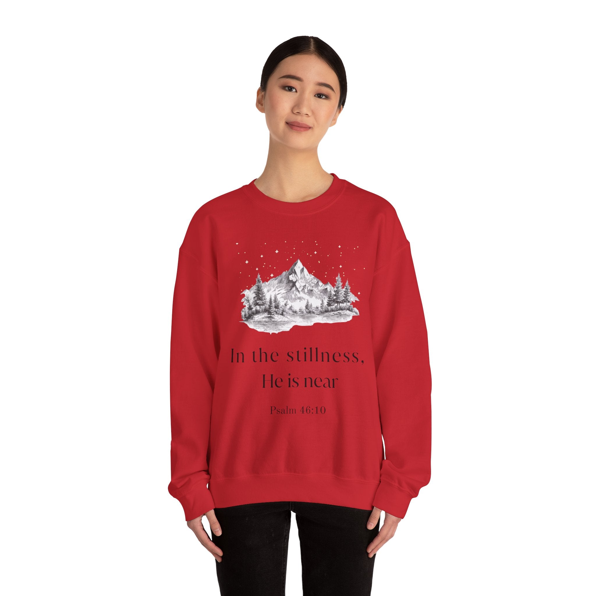 He Is Near Crewneck Sweatshirt