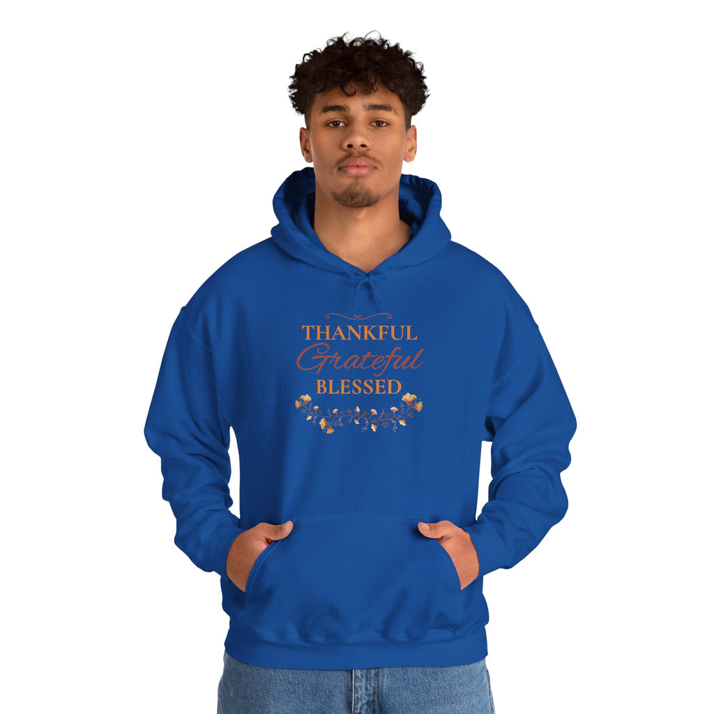 Thankful, Grateful, Blessed Hoodie