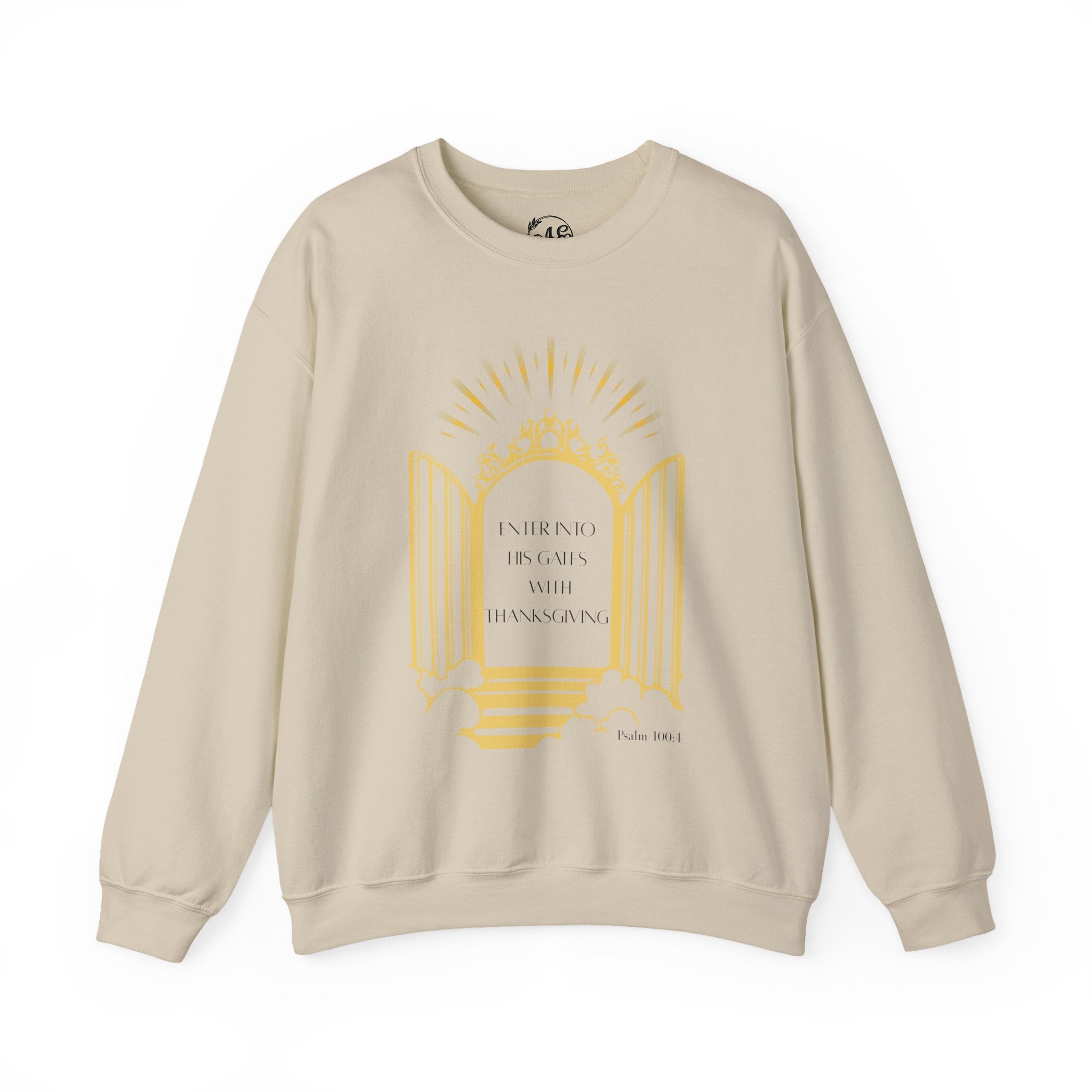 Enter Into His Gates Crewneck Sweatshirt