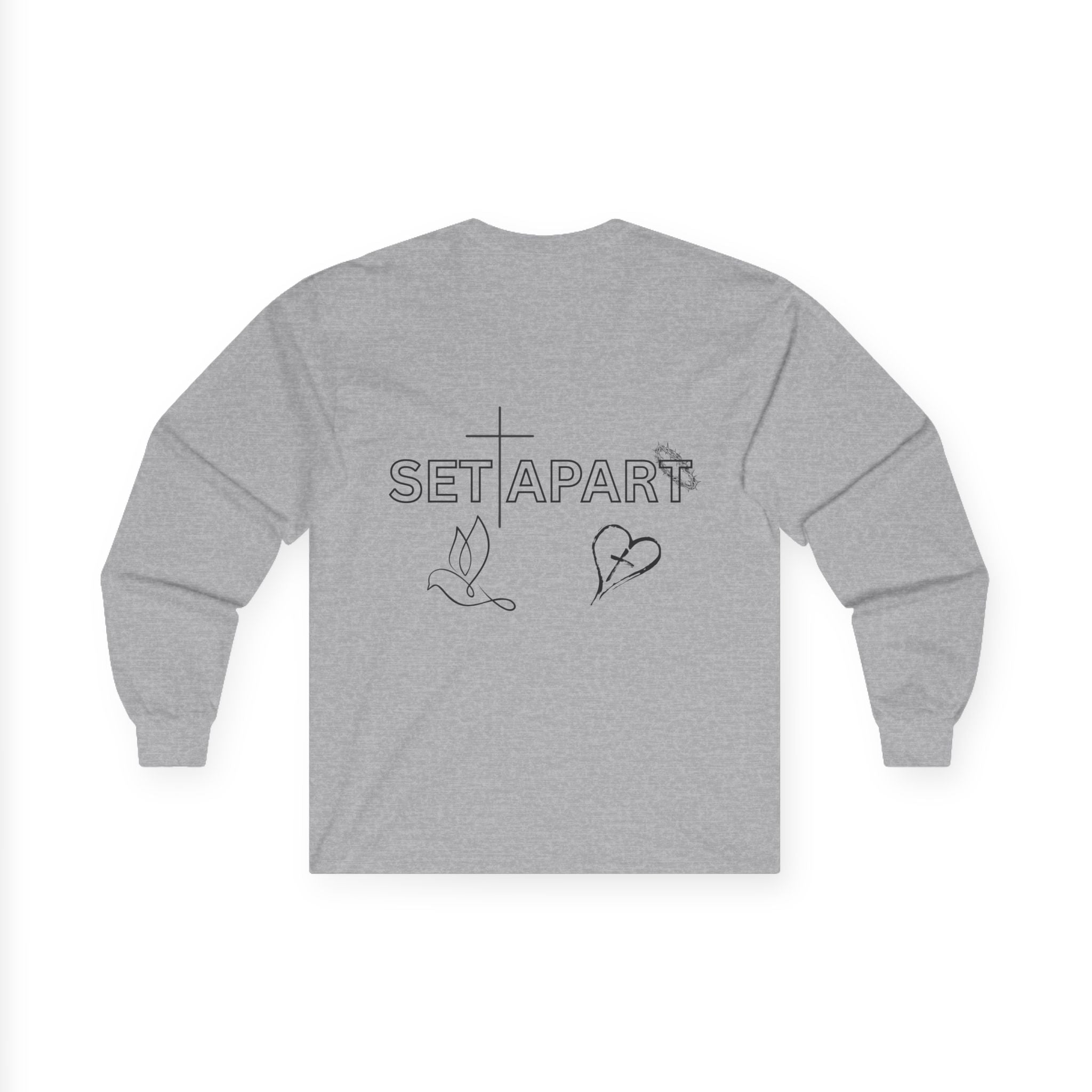 Set Apart Word Art Unisex Long sleeve