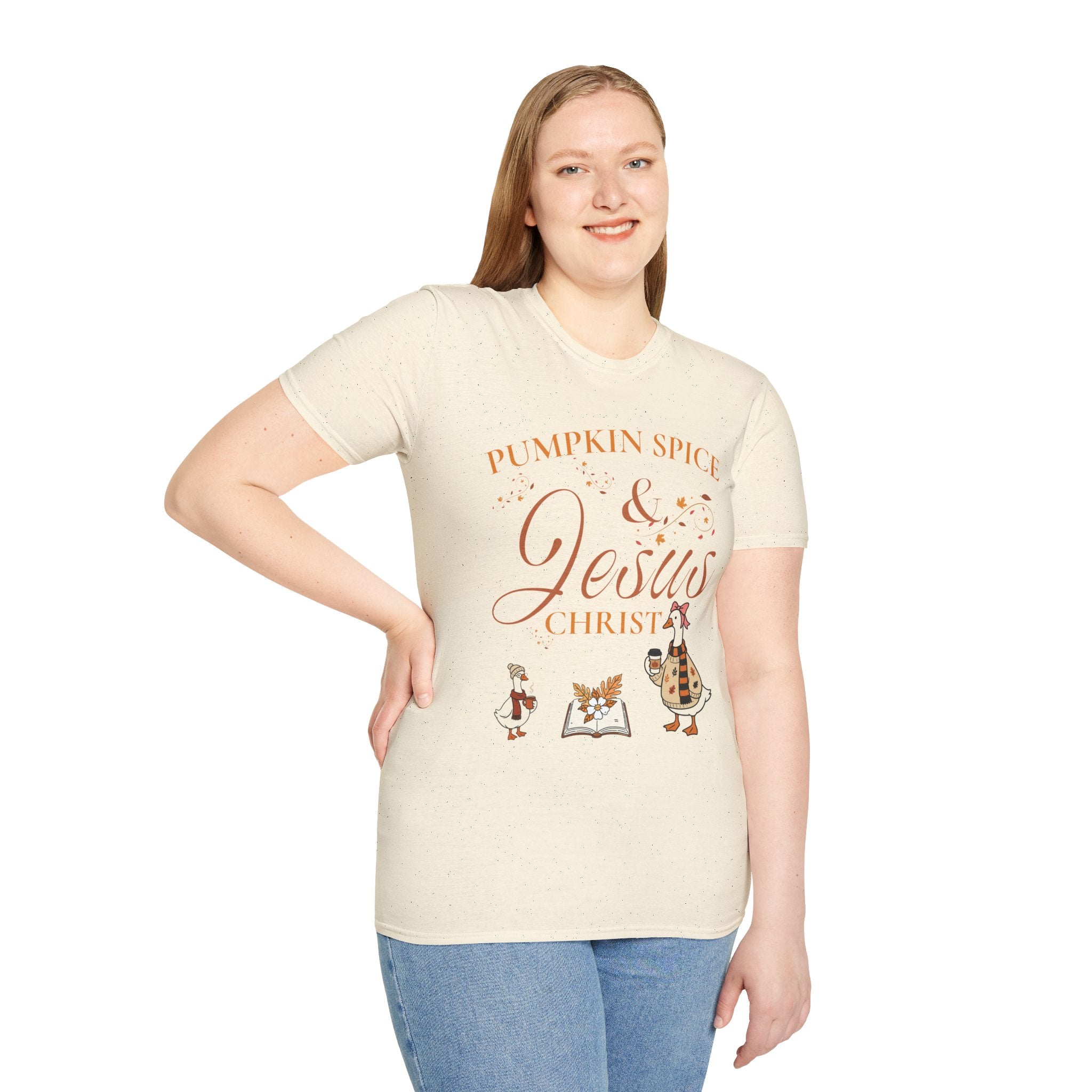 Pumpkin Spice & Jesus T-shirt