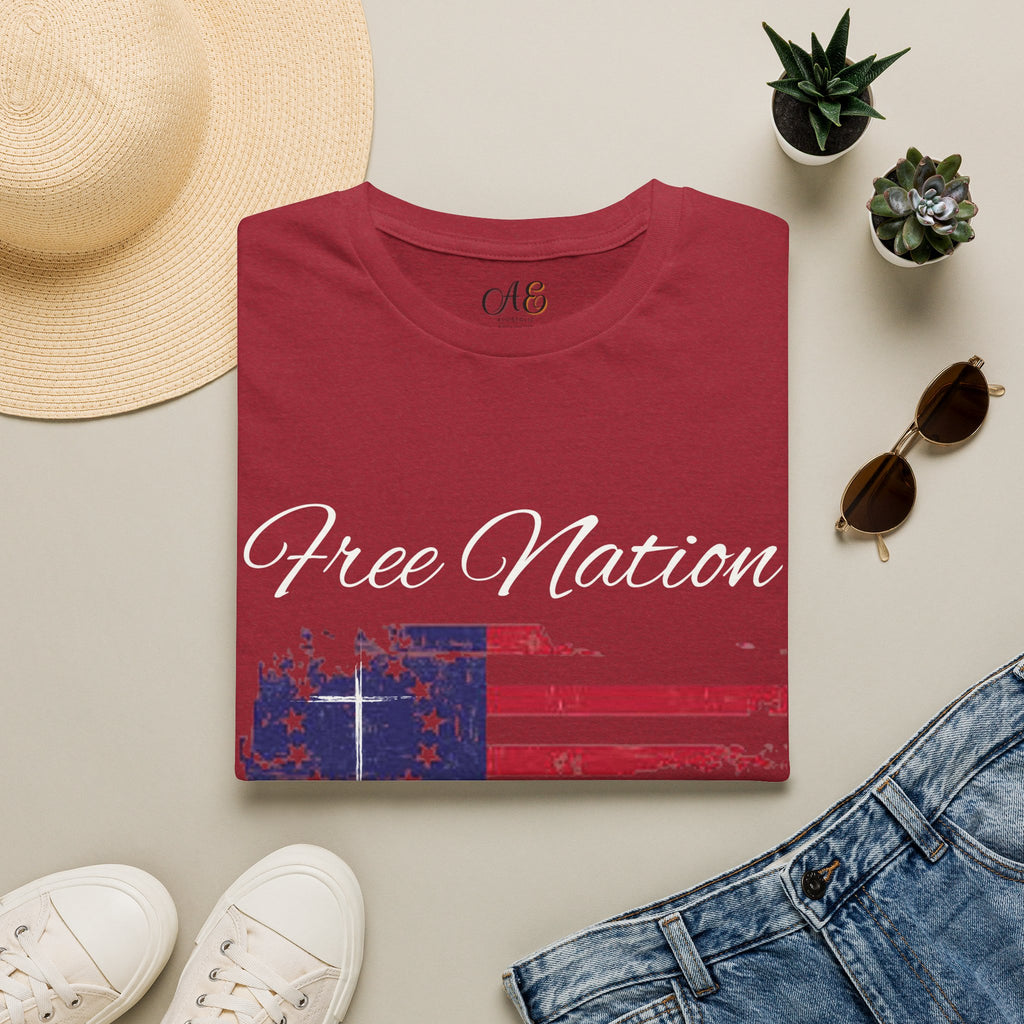 Free Nation - White Edition Classic Fit T-shirt