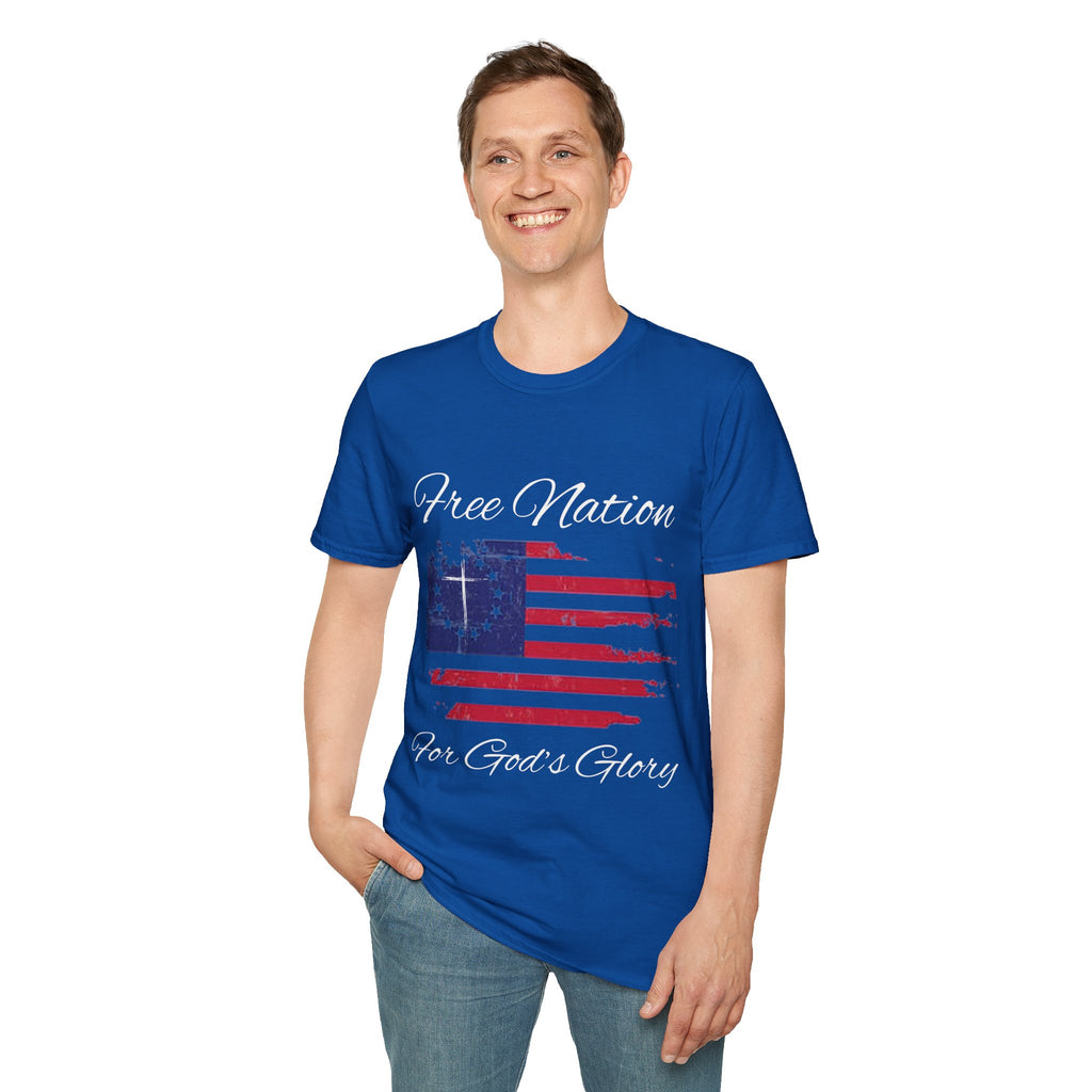 Free Nation - White Edition Classic Fit T-shirt