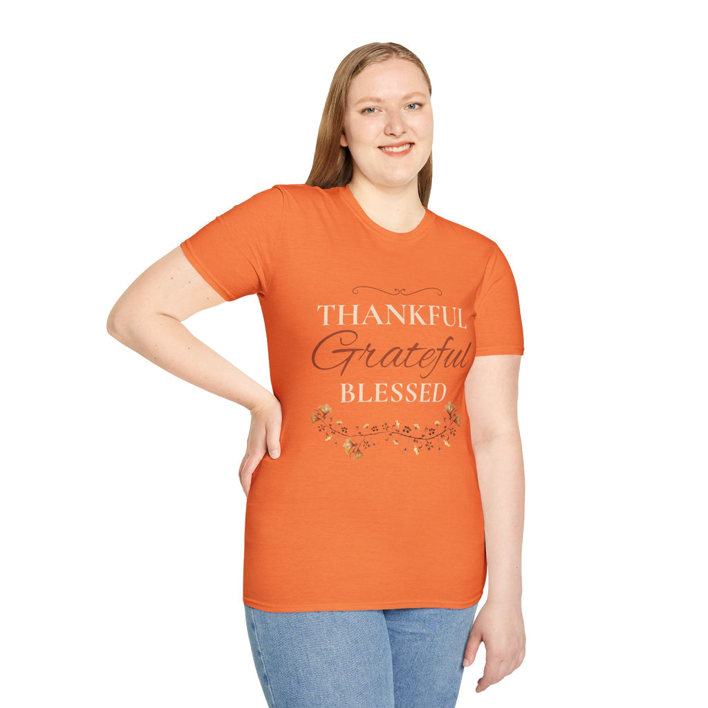 Thankful, Grateful, Blessed T-shirt