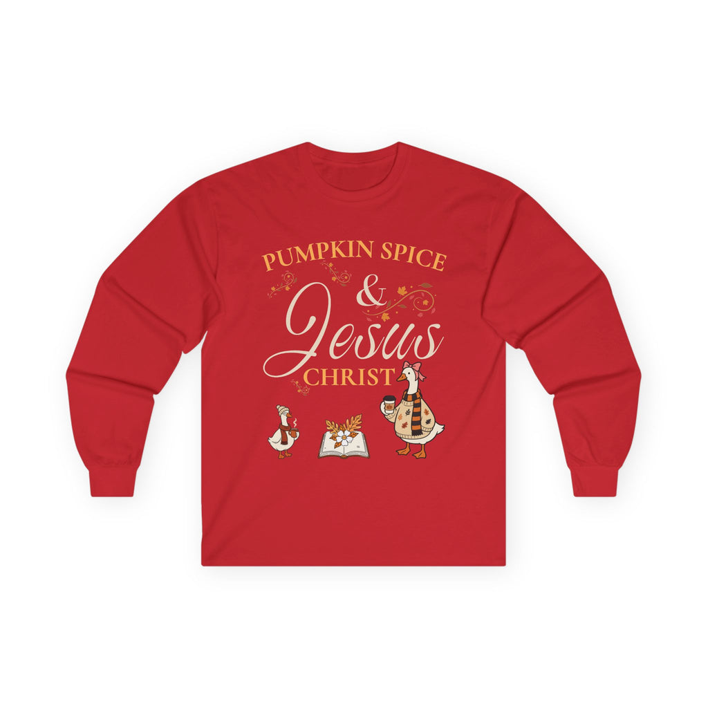 Pumpkin Spice & Jesus Long sleeve