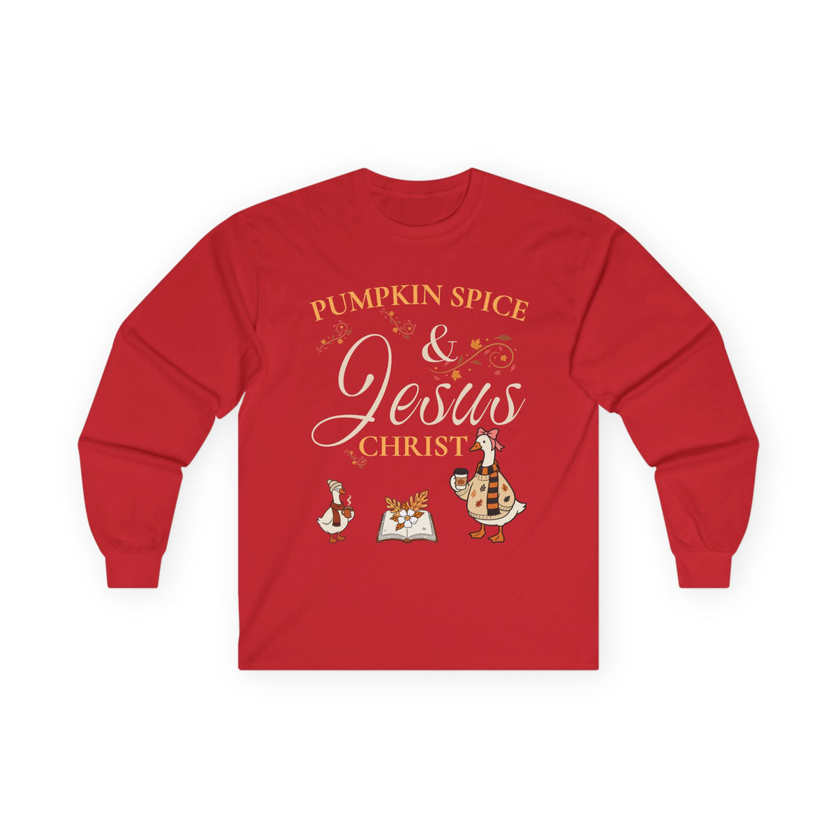 Pumpkin Spice & Jesus Long sleeve