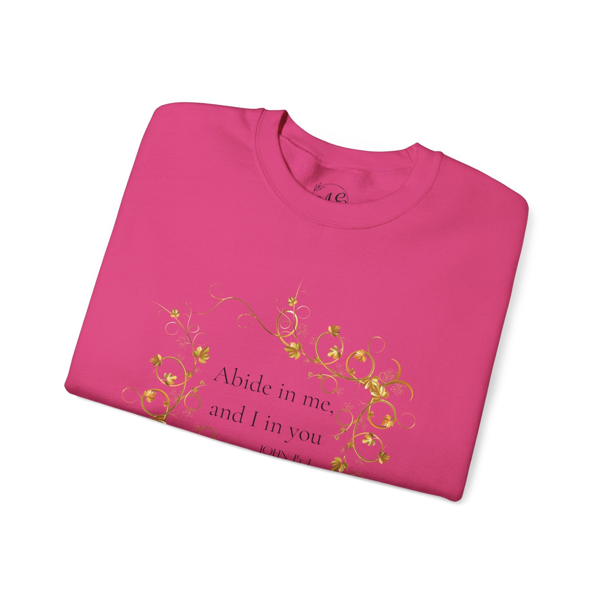 Abide In Him Crewneck Sweatshirt