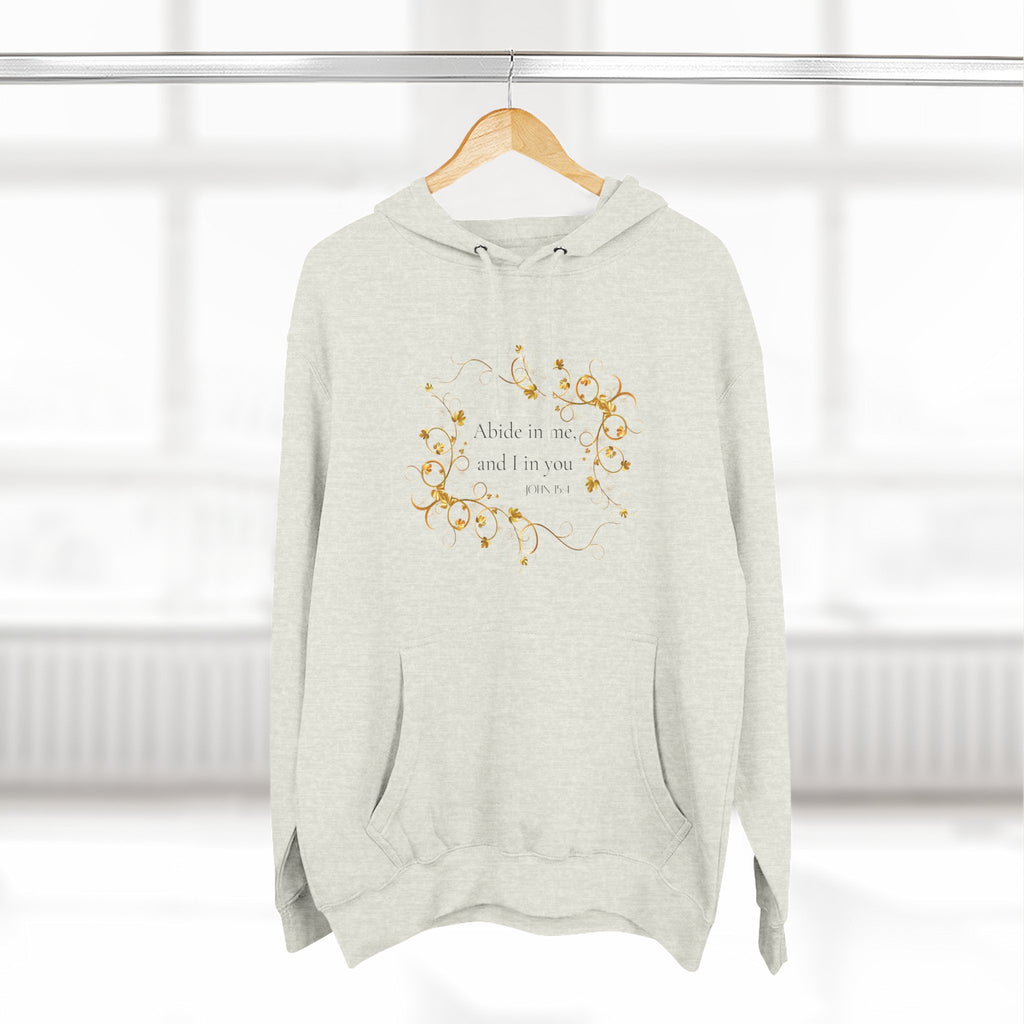 Abide in Him Hoodie