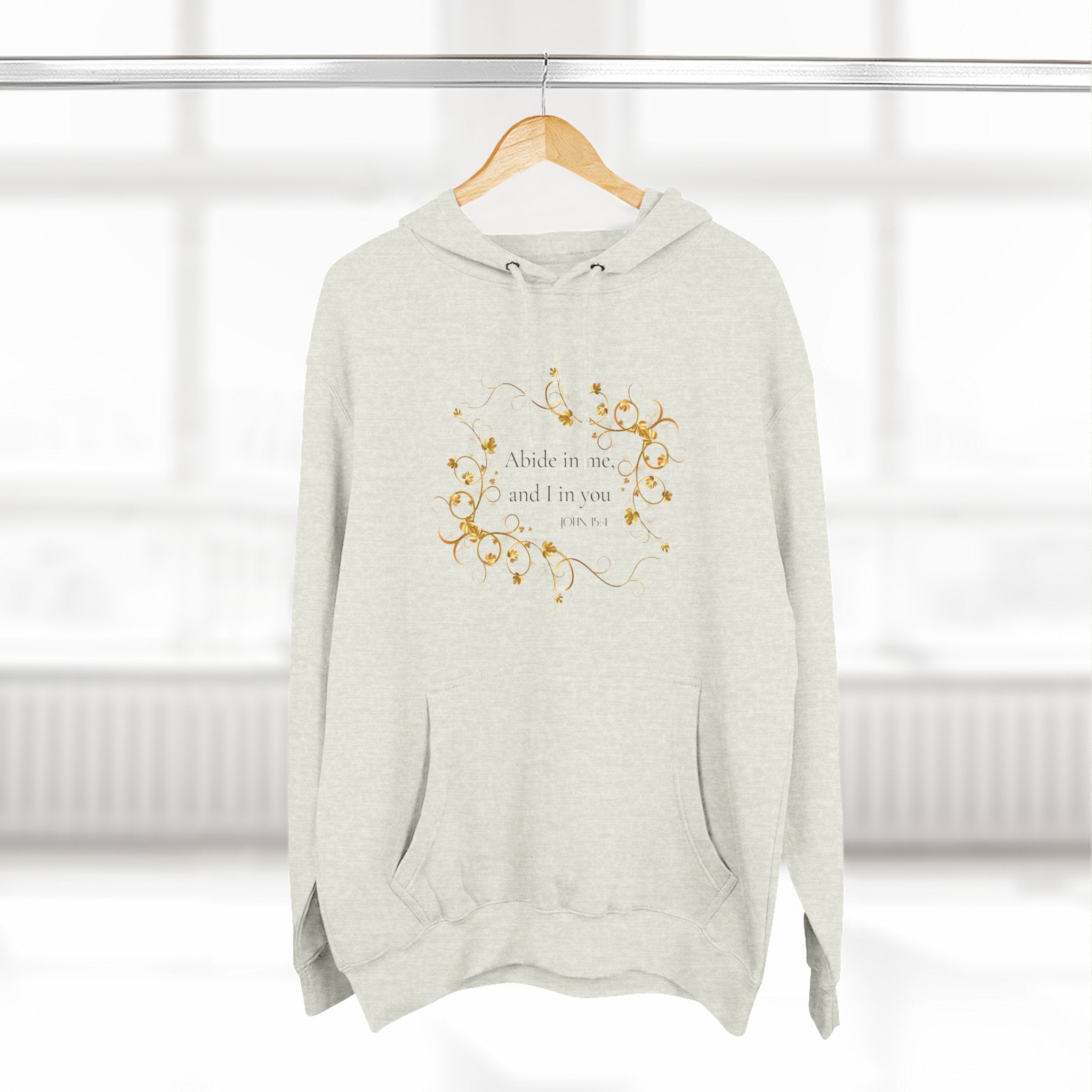 Abide in Him Hoodie