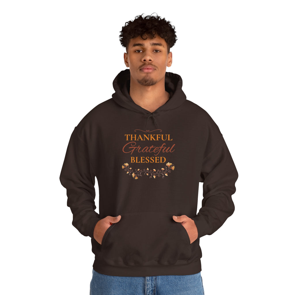 Thankful, Grateful, Blessed Hoodie