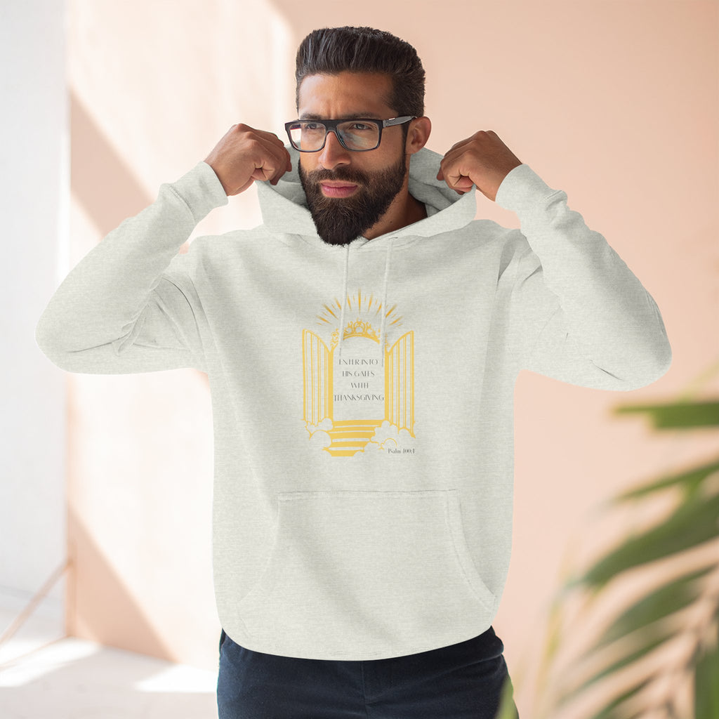 Enter Into His Gates Hoodie