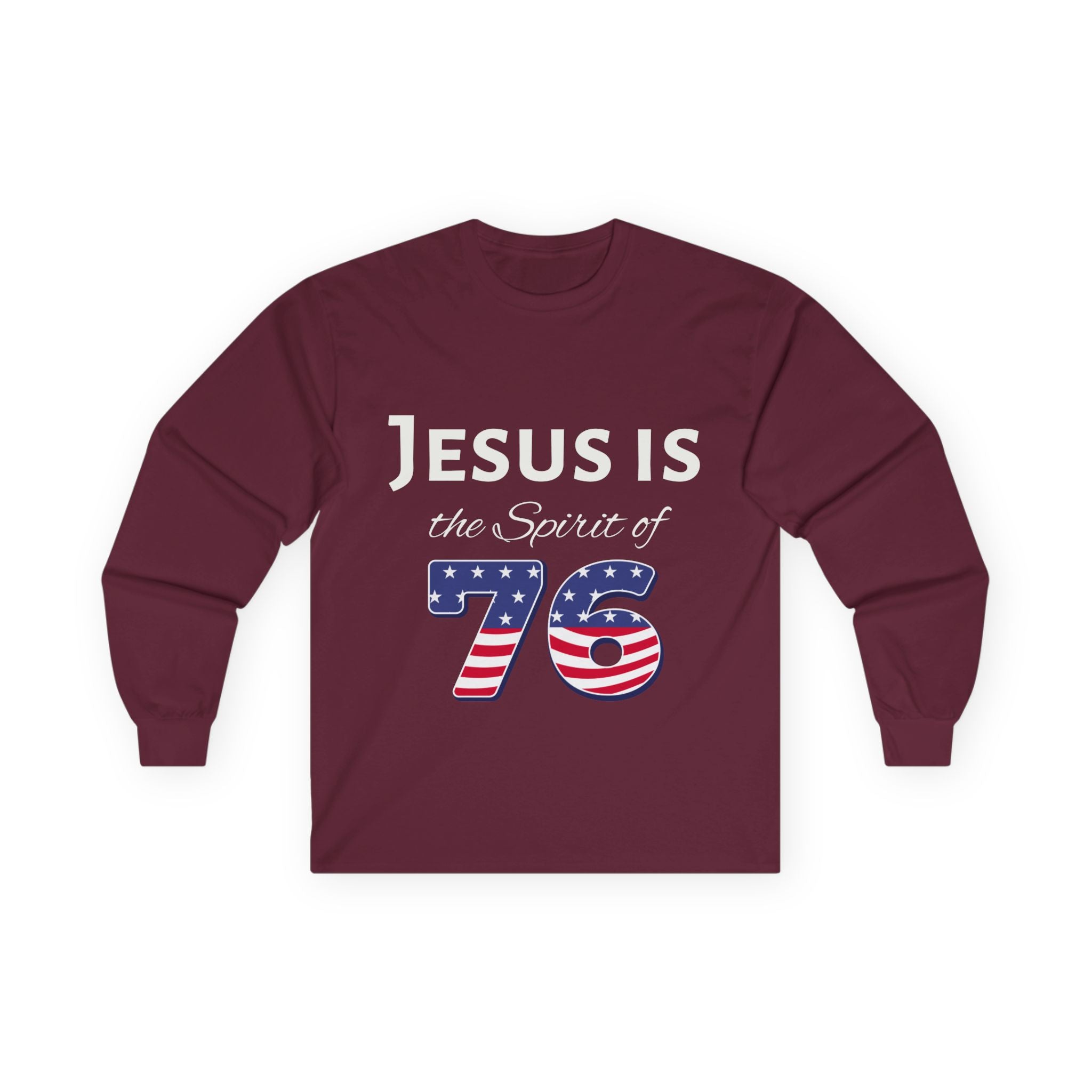 Spirit of 76- White Edition Long Sleeve Classic Fit