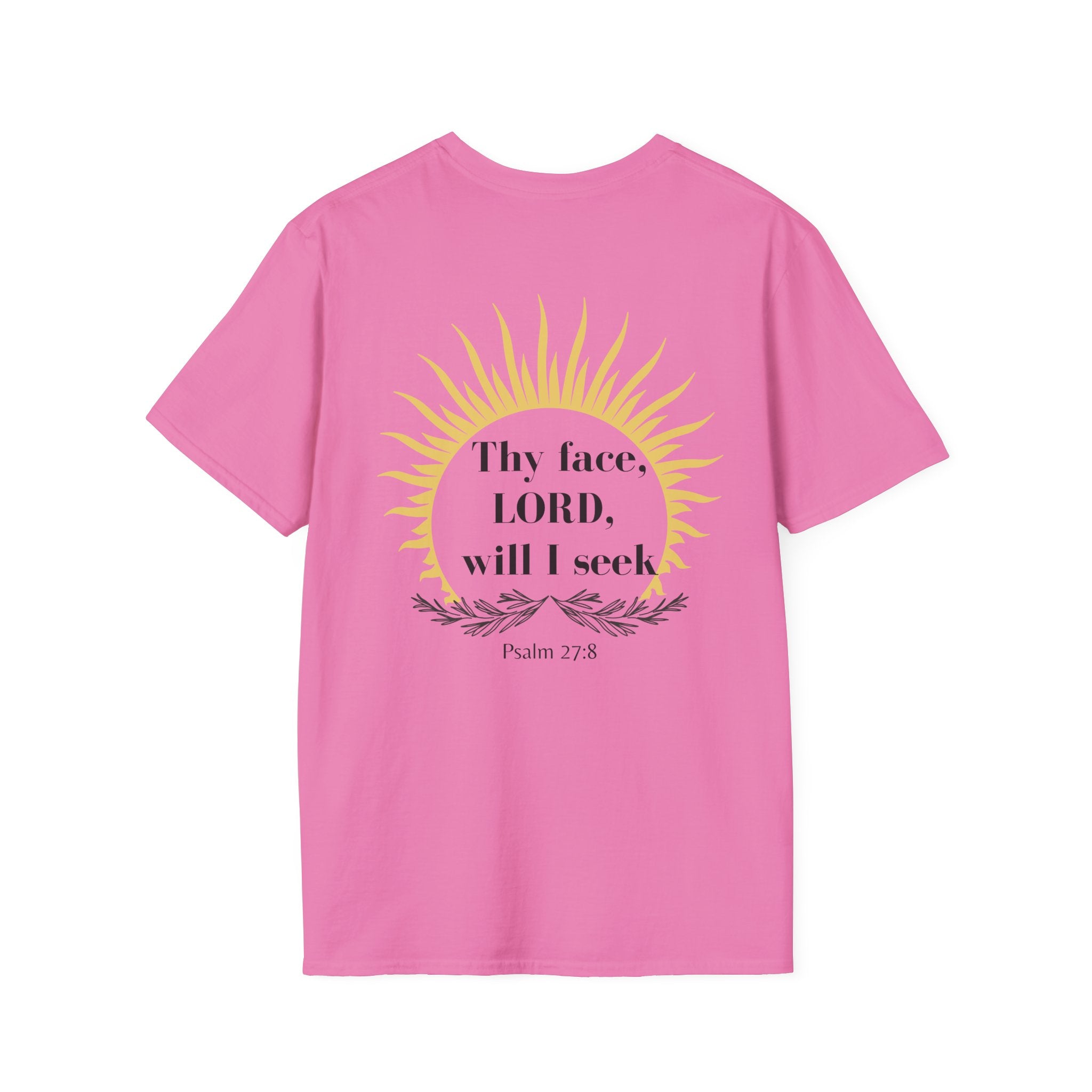 Seek His Face Unisex T-shirt