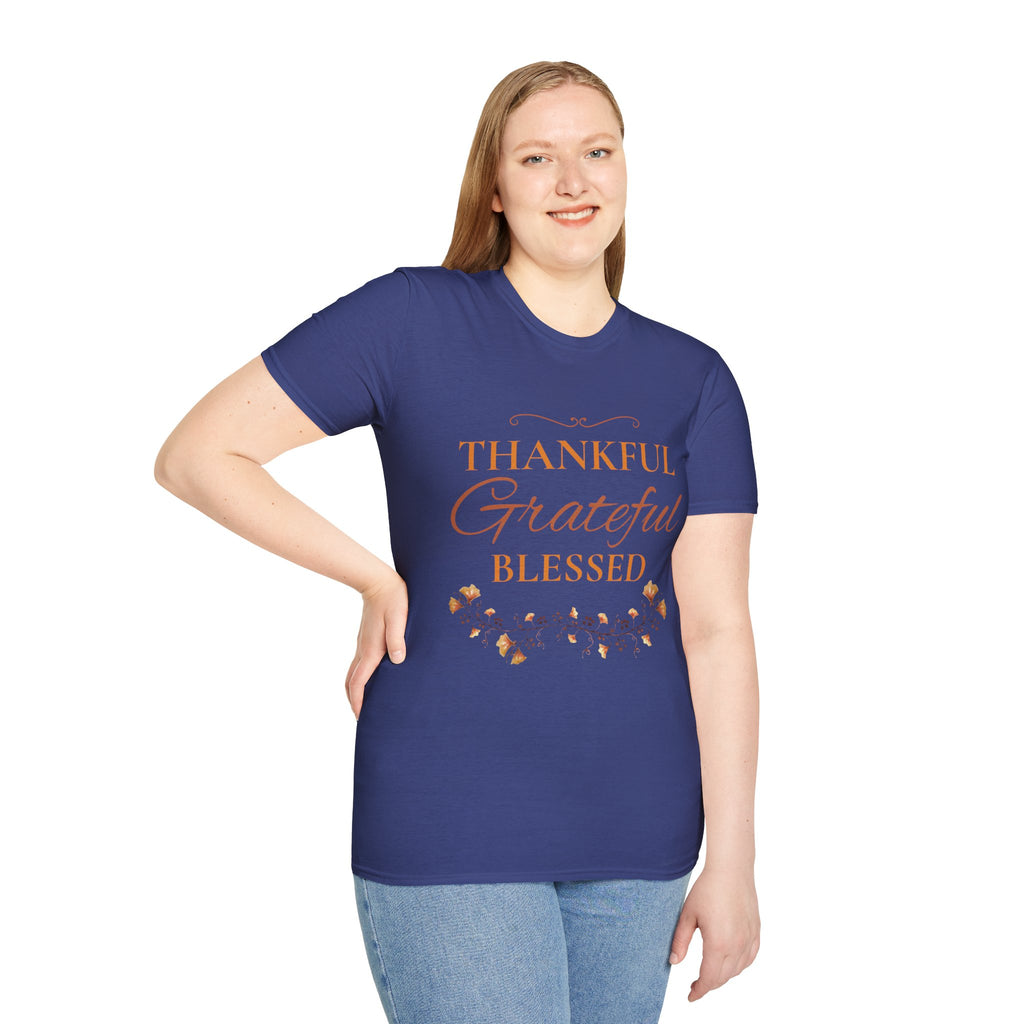 Thankful, Grateful, Blessed T-shirt