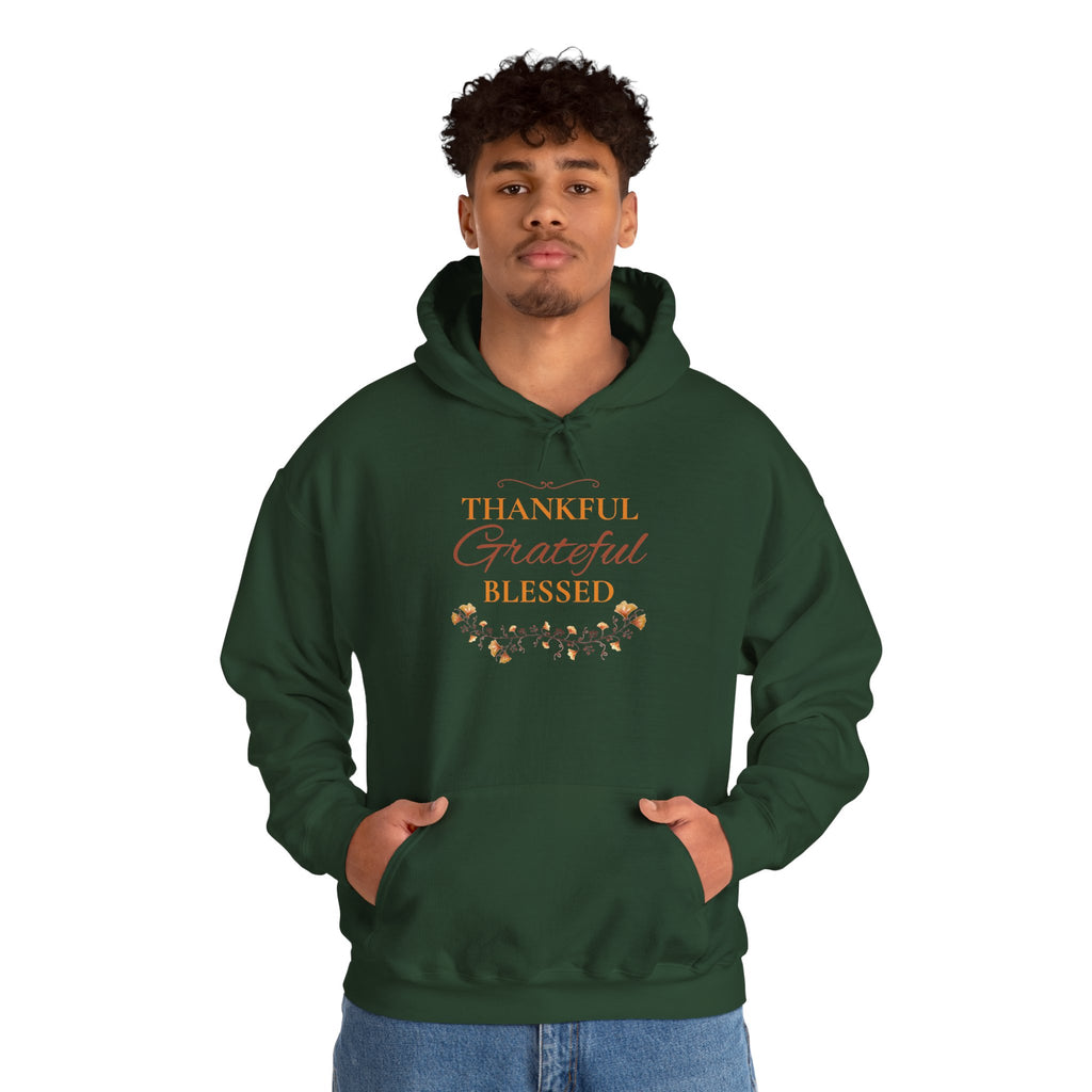 Thankful, Grateful, Blessed Hoodie