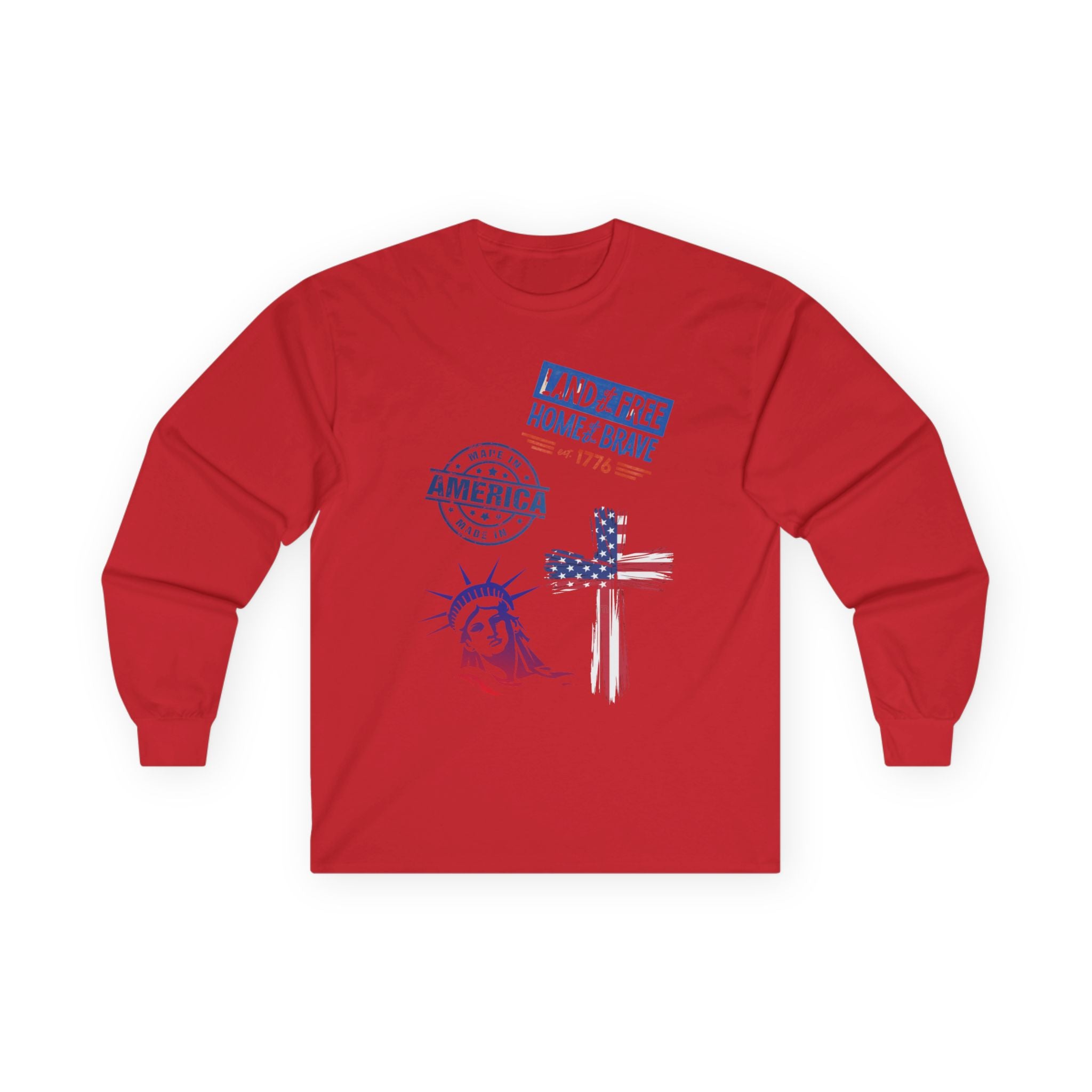 America - Blue Edition Long Sleeve Classic Fit