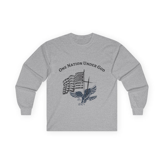One Nation - Blue Edition Long Sleeve Classic Fit
