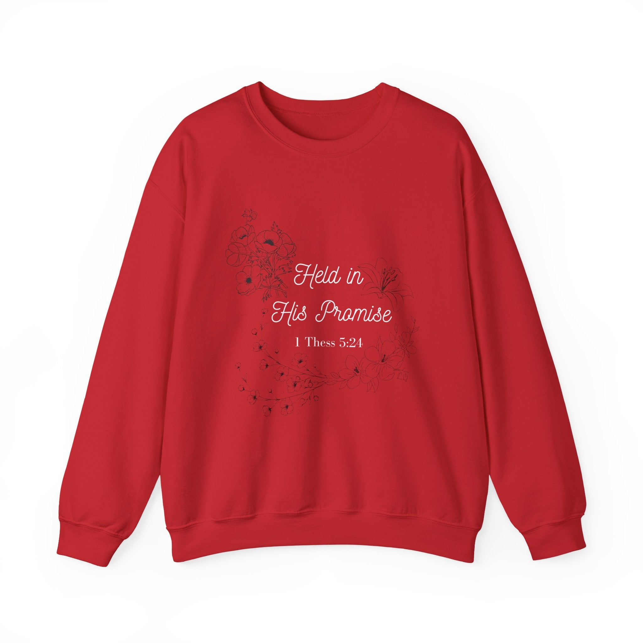 Held in His Promise Crewneck Sweatshirt