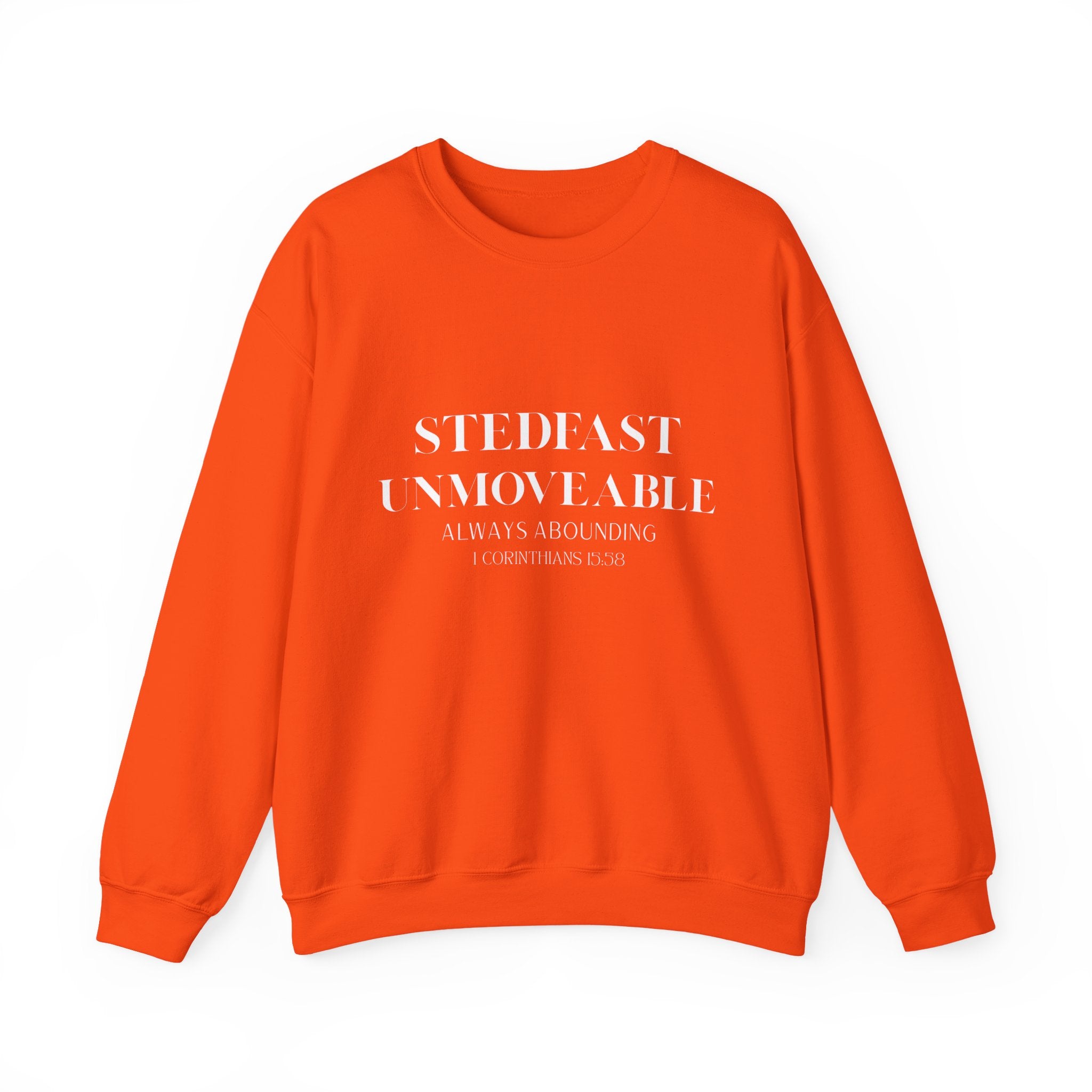 Steadfast Unmovable Crewneck Sweatshirt