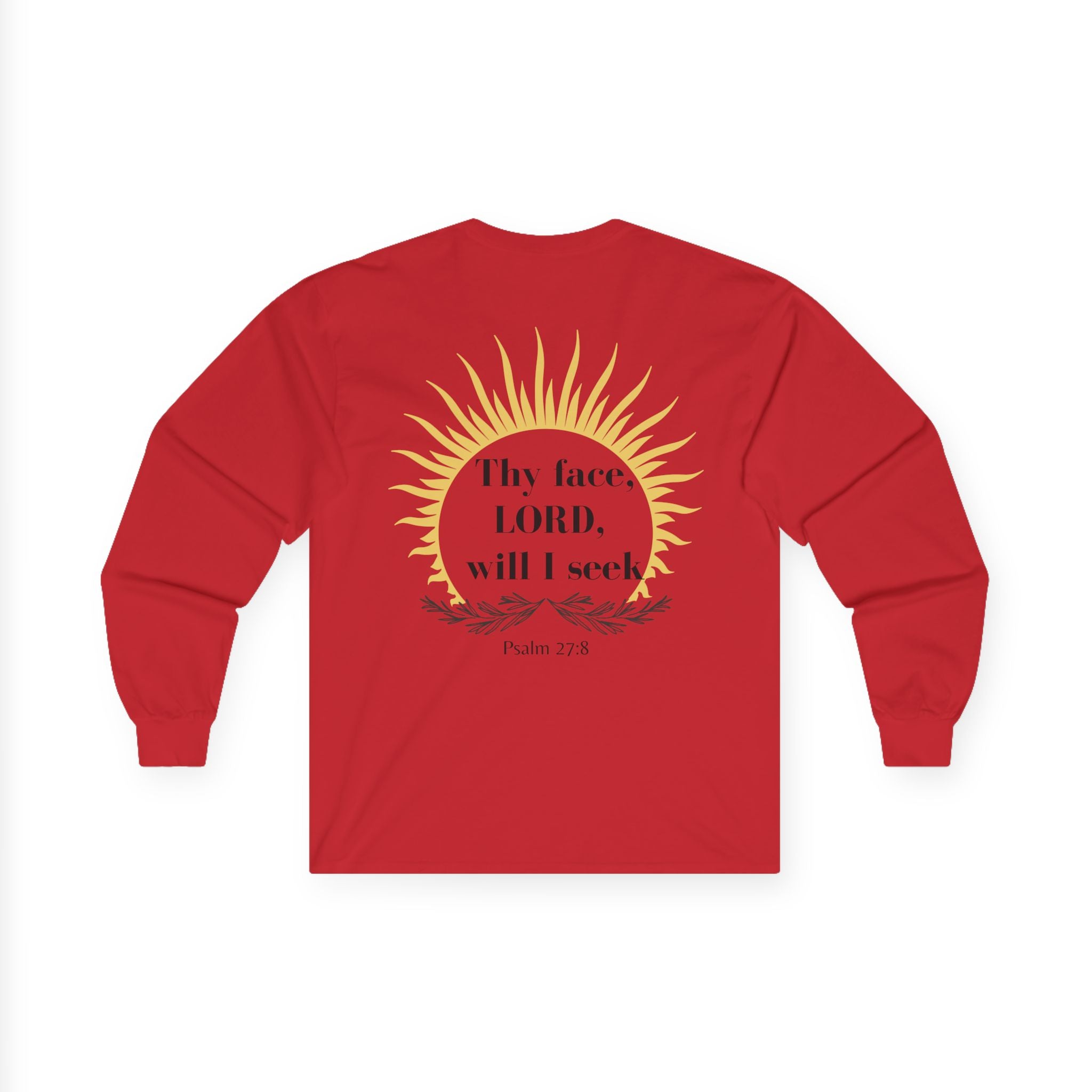 Seek His Face Unisex Long sleeve