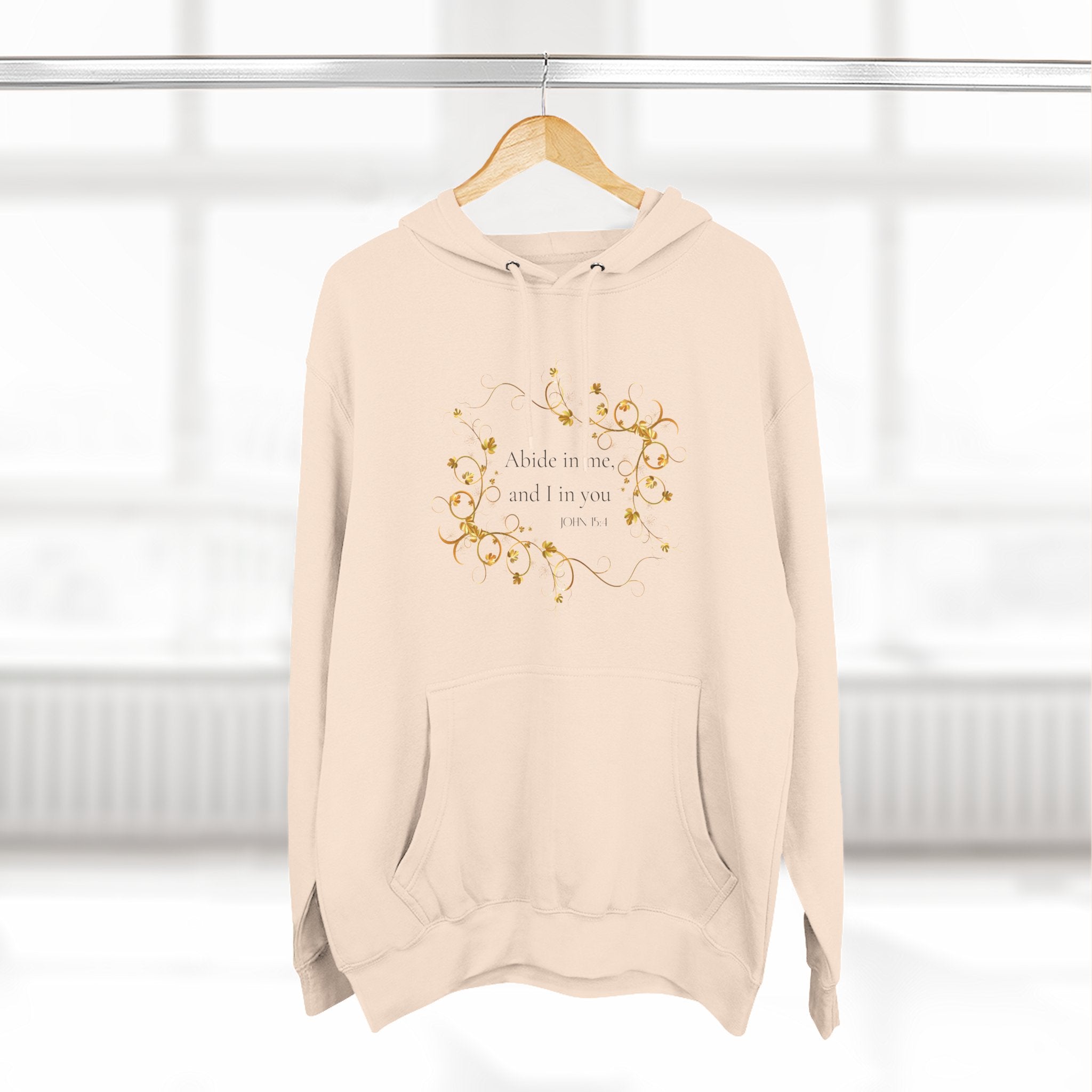 Abide in Him Hoodie