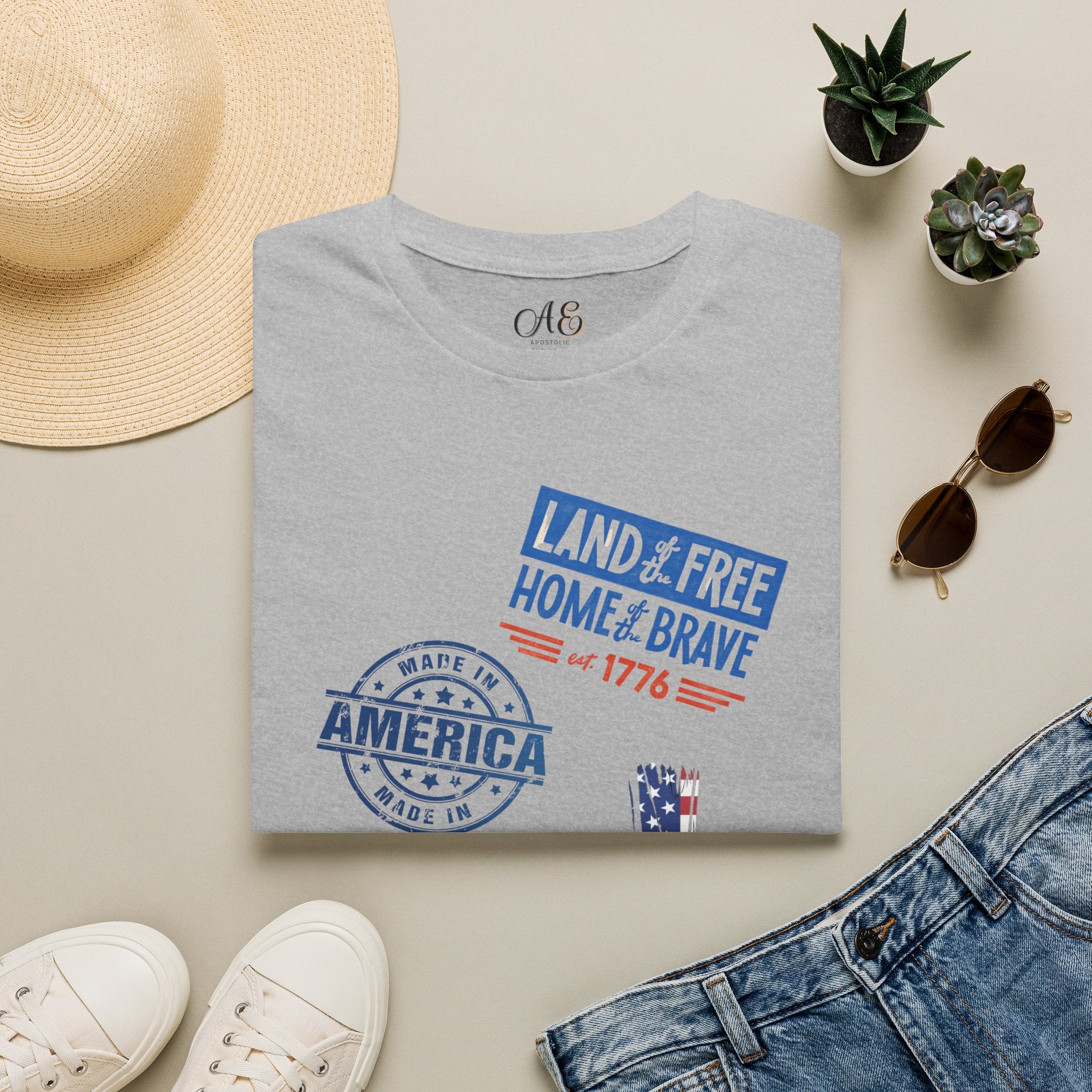 America - Blue Edition Classic Fit T-shirt
