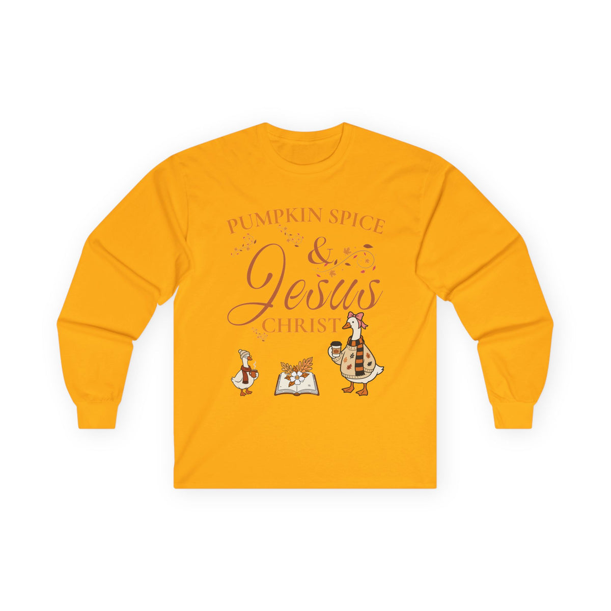 Pumpkin Spice & Jesus Long sleeve