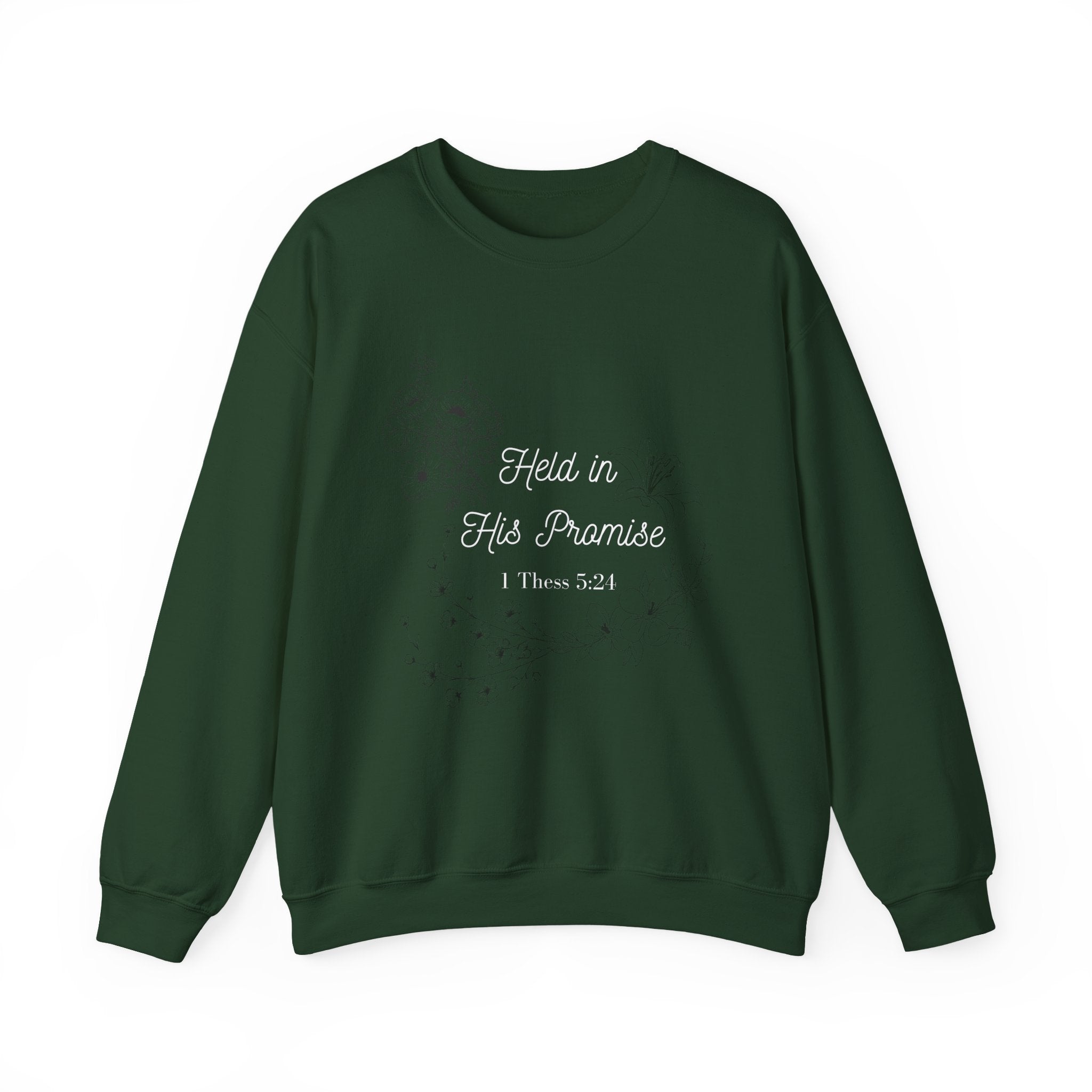 Held in His Promise Crewneck Sweatshirt