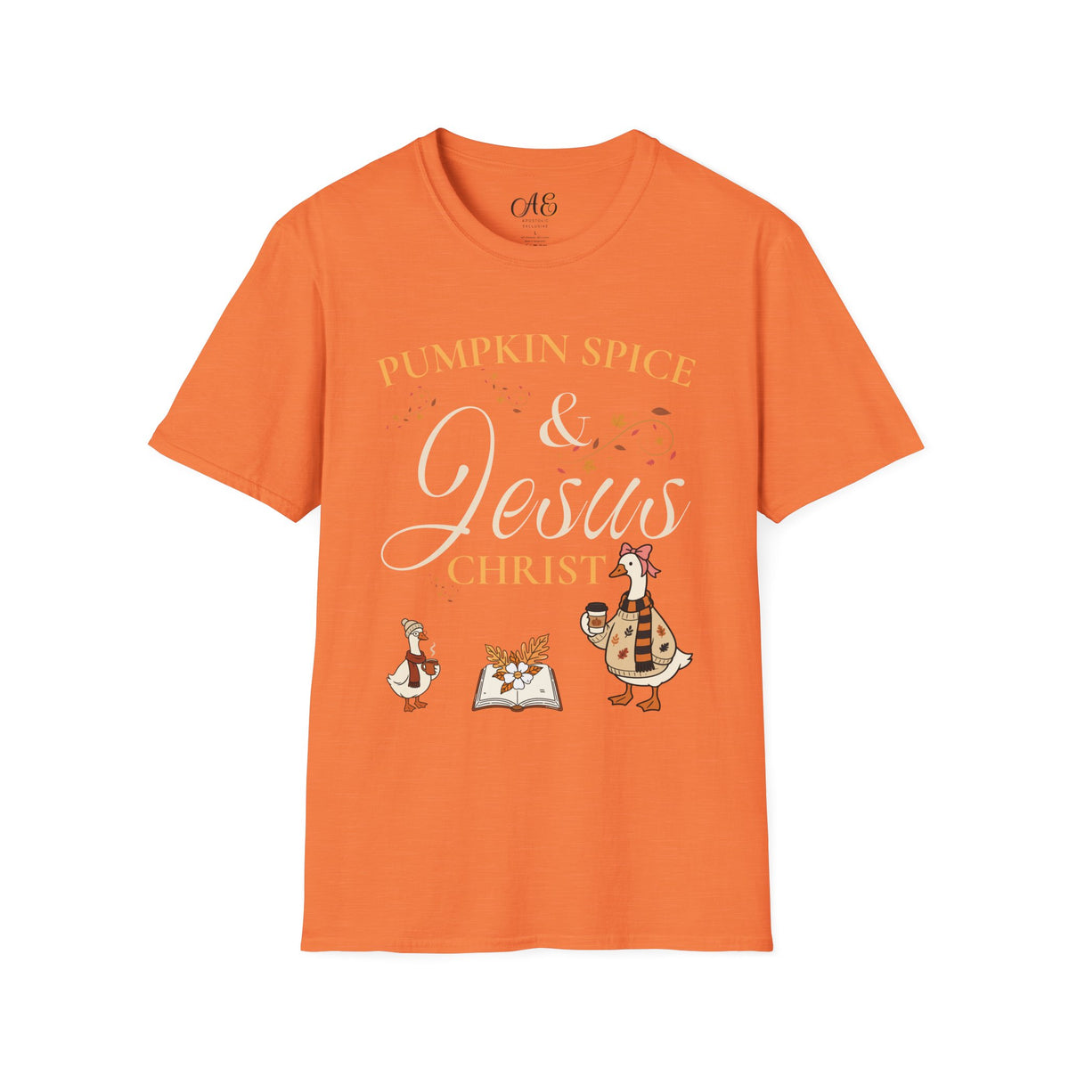 Pumpkin Spice & Jesus T-shirt