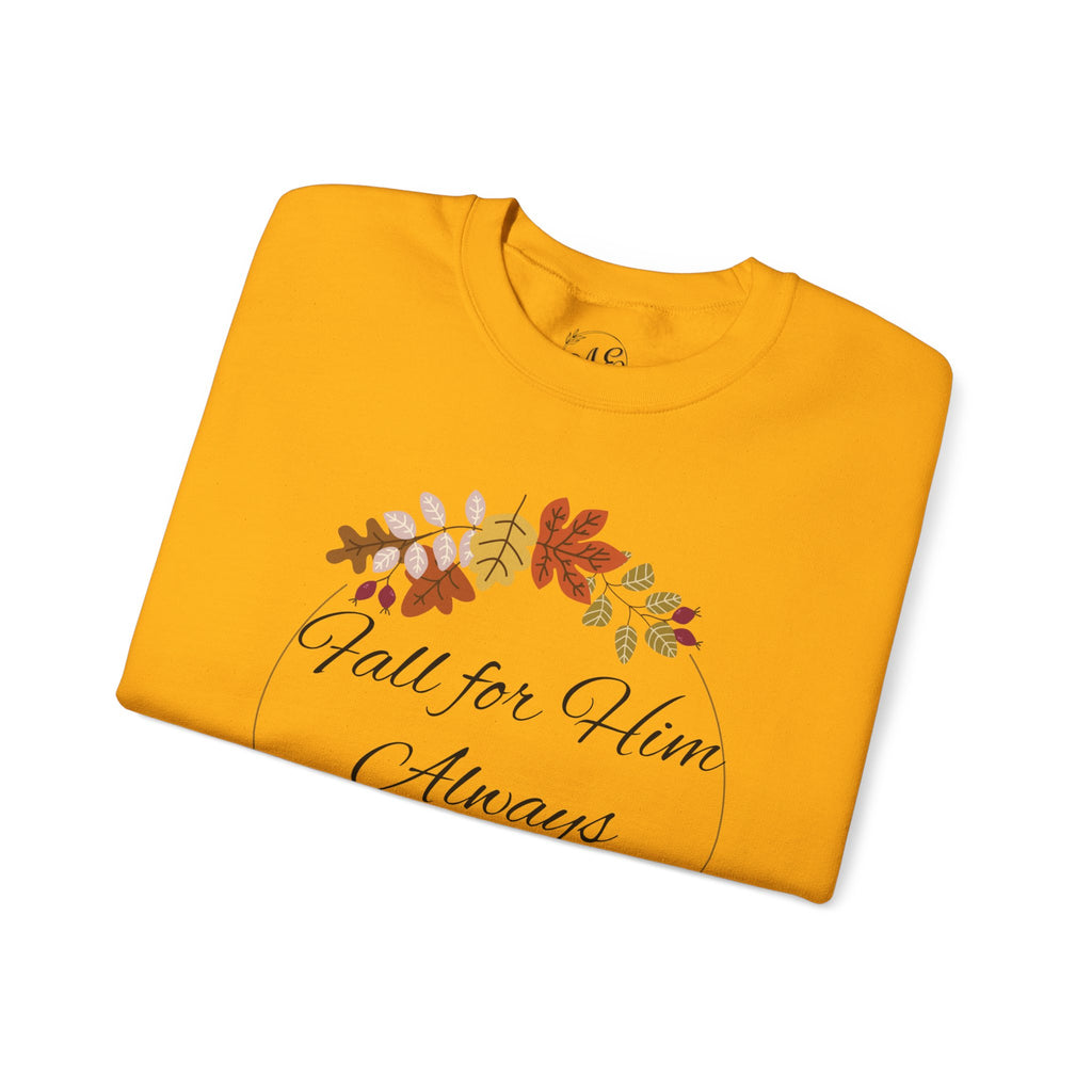 Fall for Him Crewneck Sweatshirt
