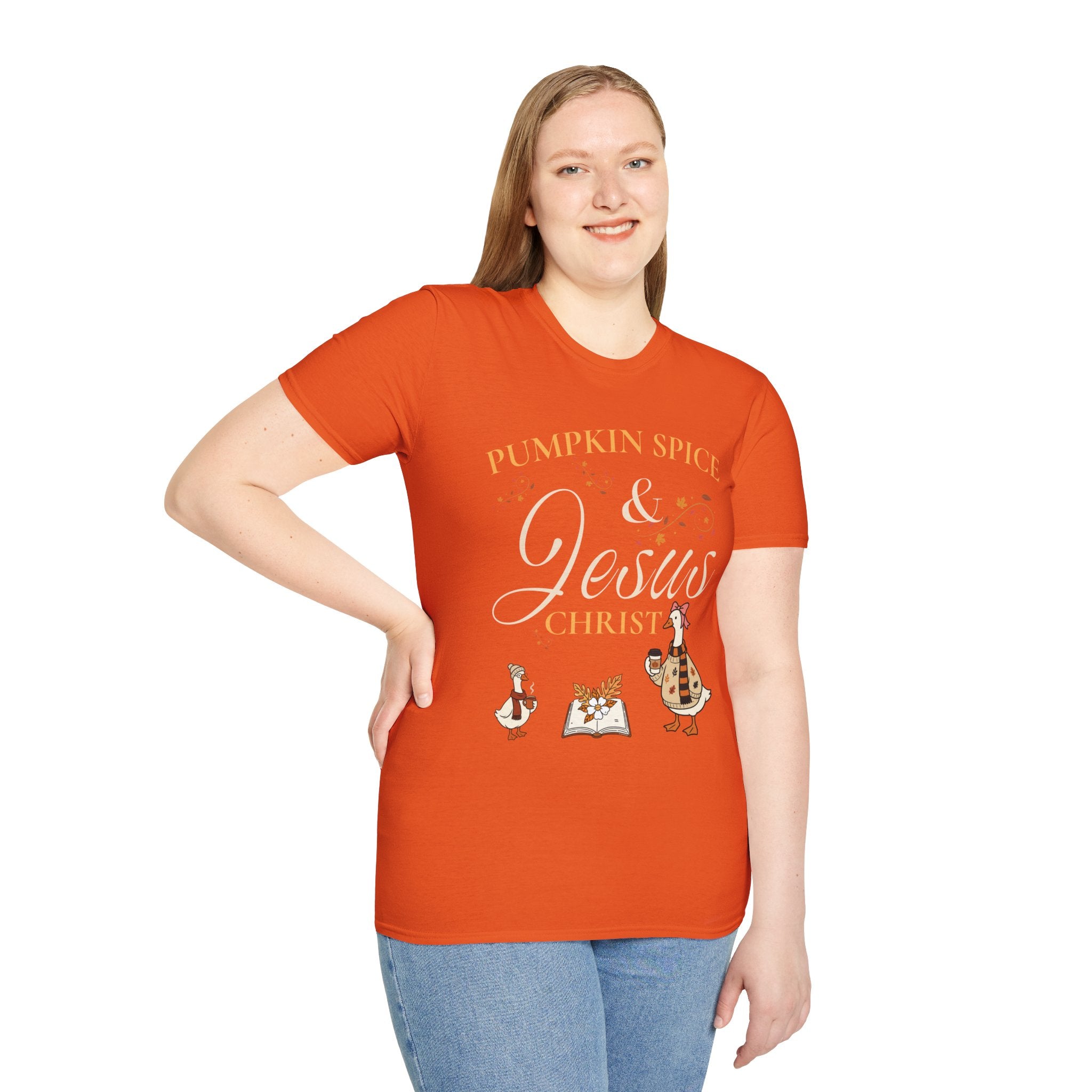 Pumpkin Spice & Jesus T-shirt