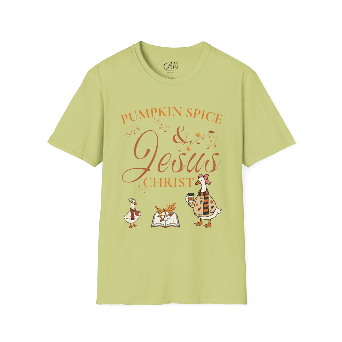Pumpkin Spice & Jesus T-shirt