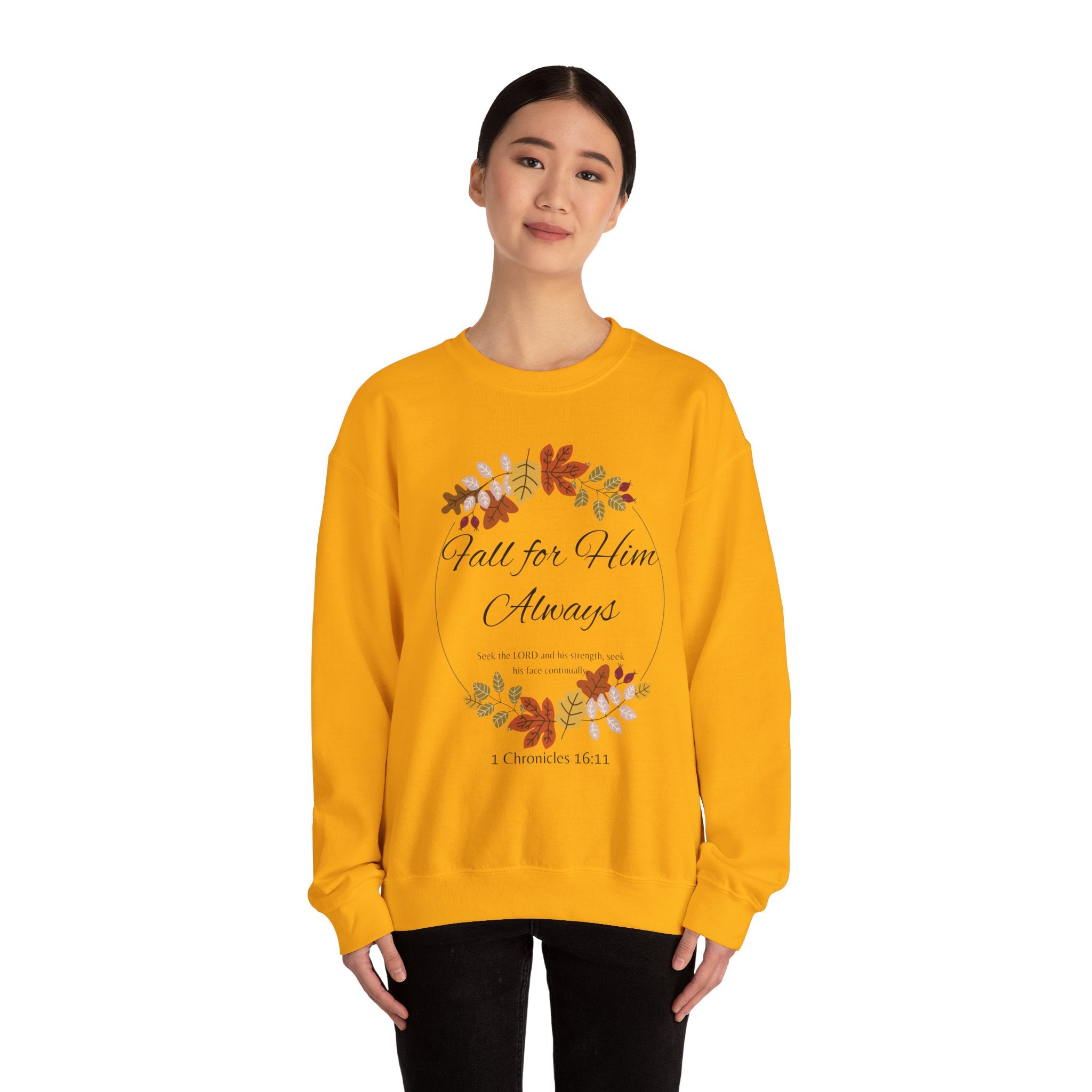 Fall for Him Crewneck Sweatshirt