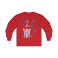 Faith & Freedom - Blue Edition Long Sleeve Classic Fit
